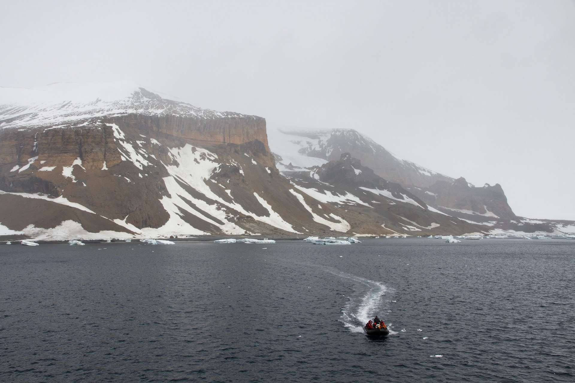 Brown Bluff, Antarctic continent