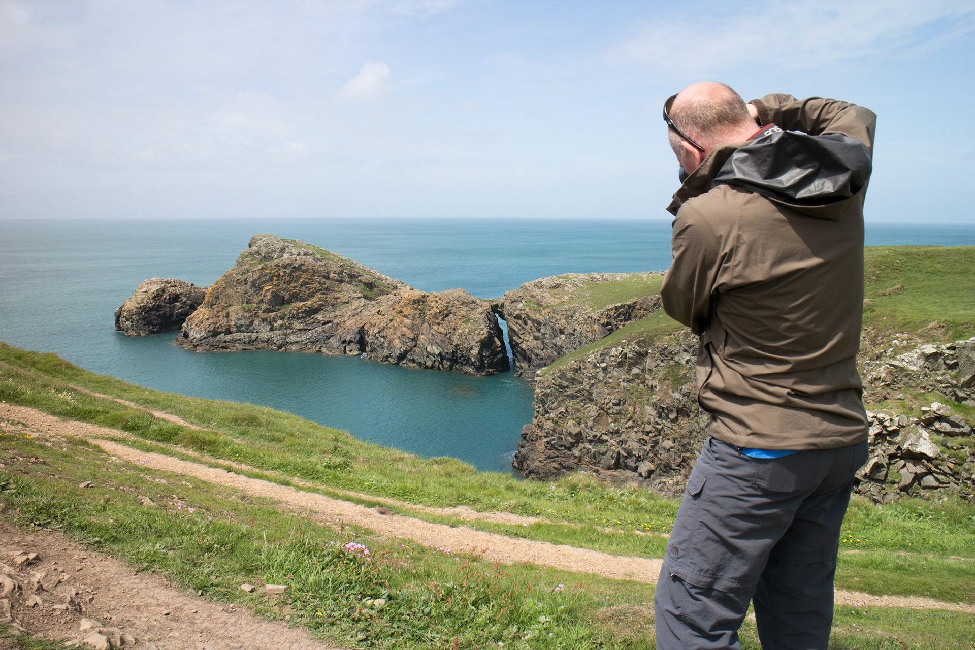 Photographing the coast