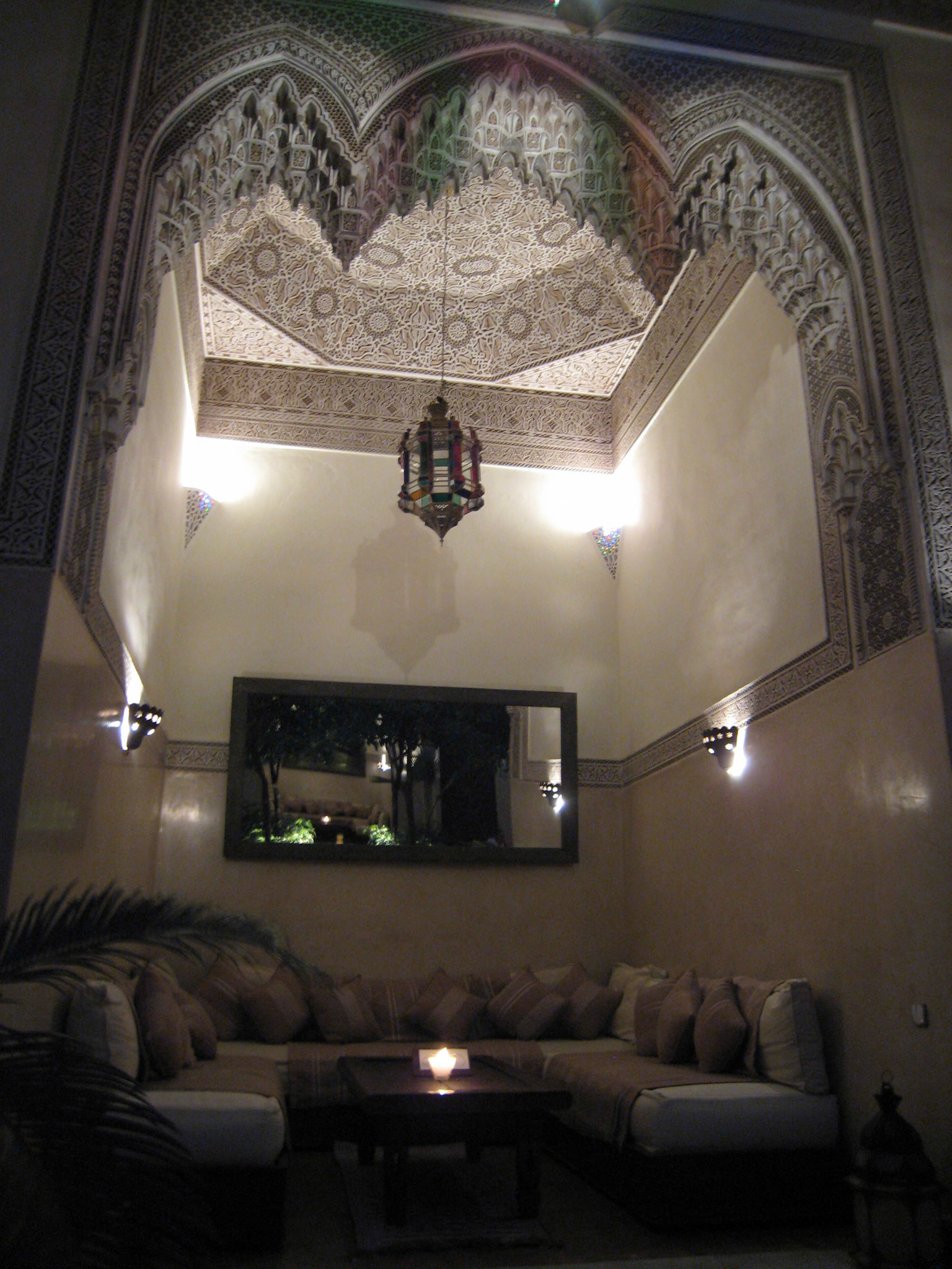 Alcove off the main courtyard