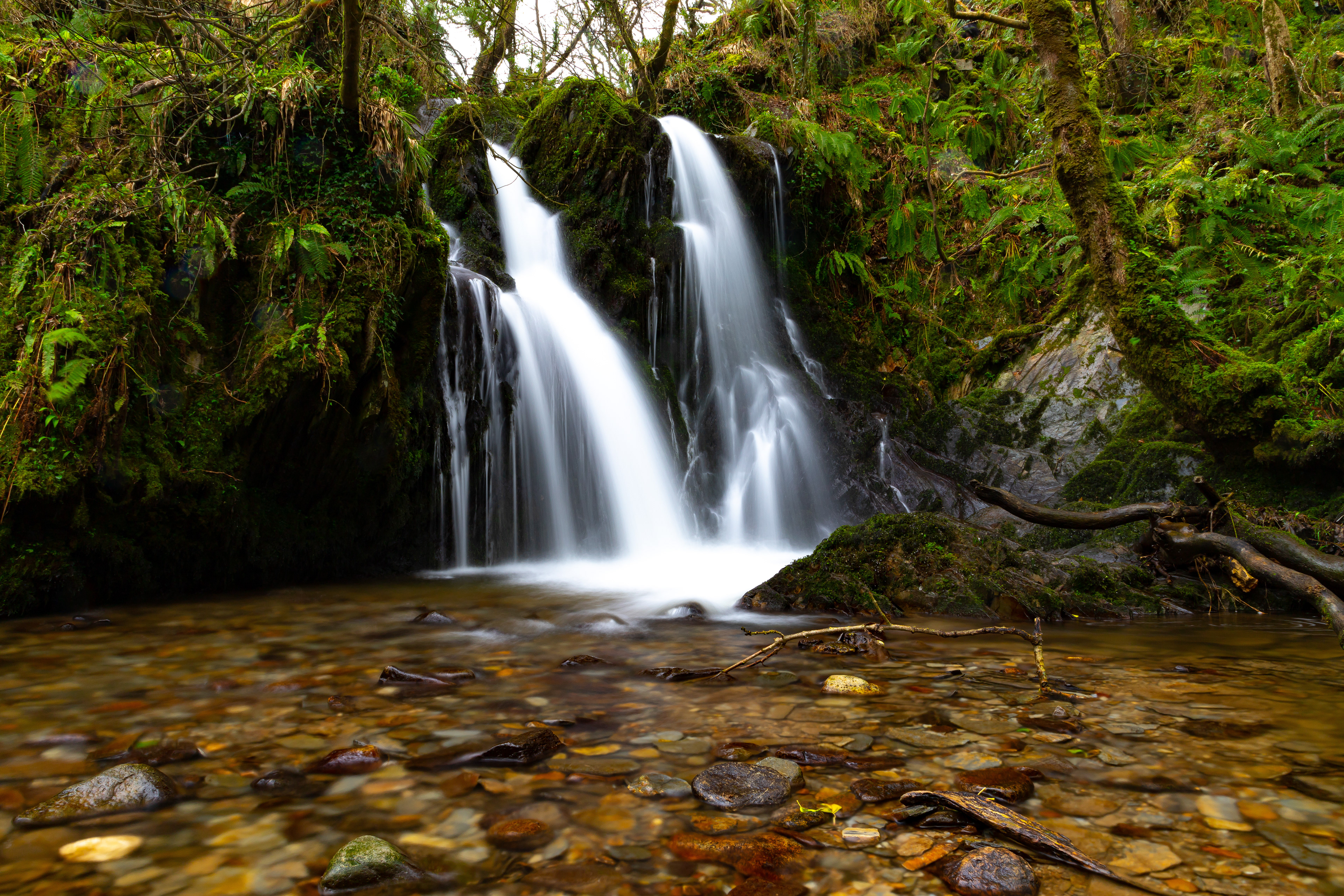 Aberfforest Waterfall, Pembrokeshire Wales