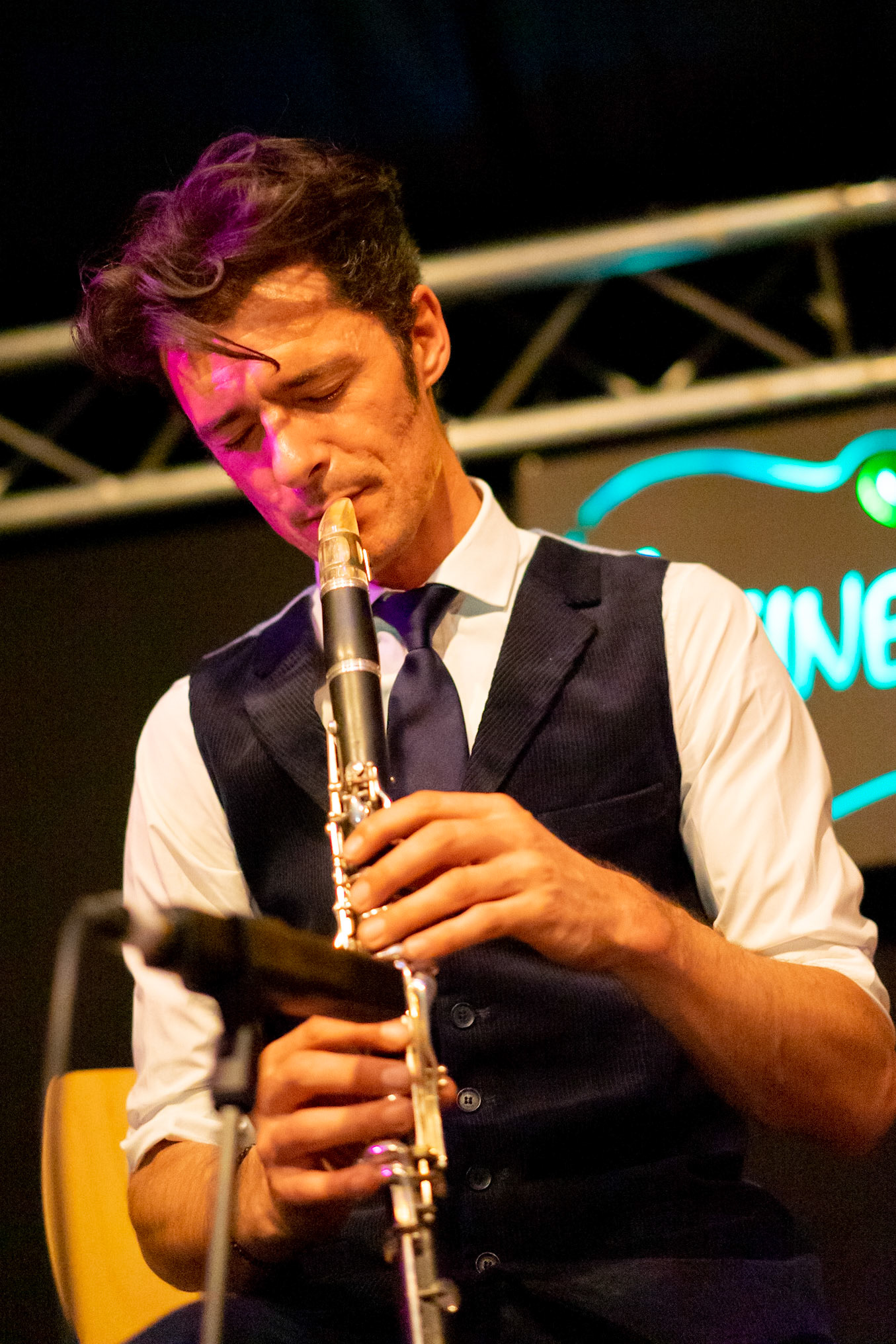 Clarinet improvistation