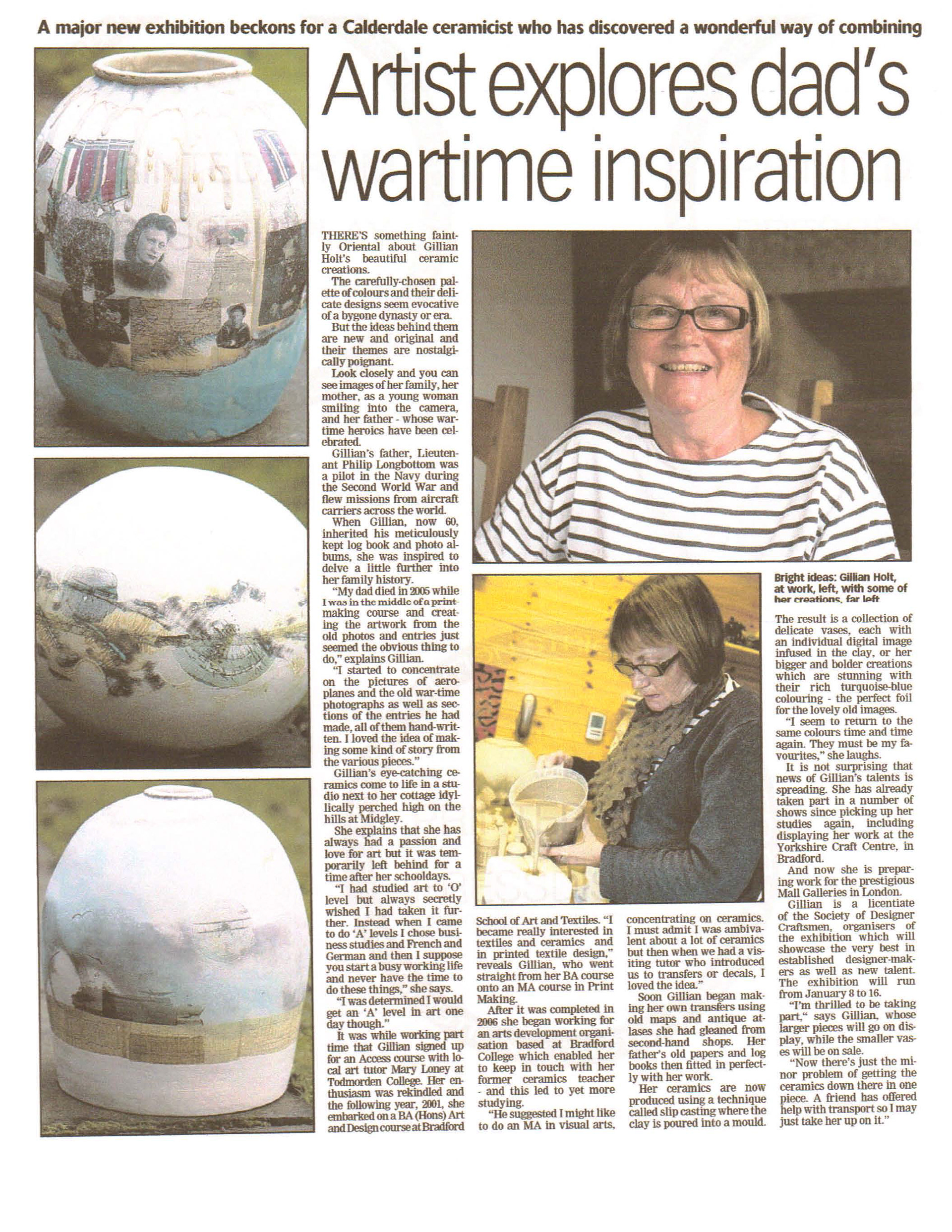 Halifax Courier article 2010