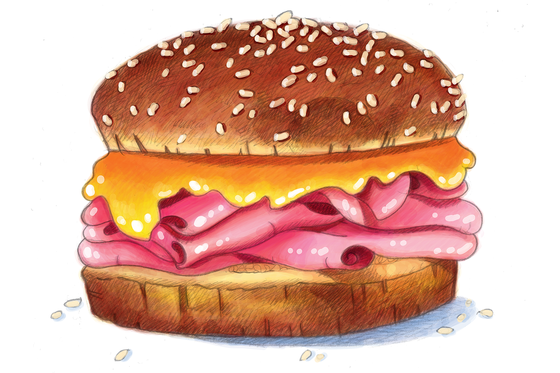 ham it up