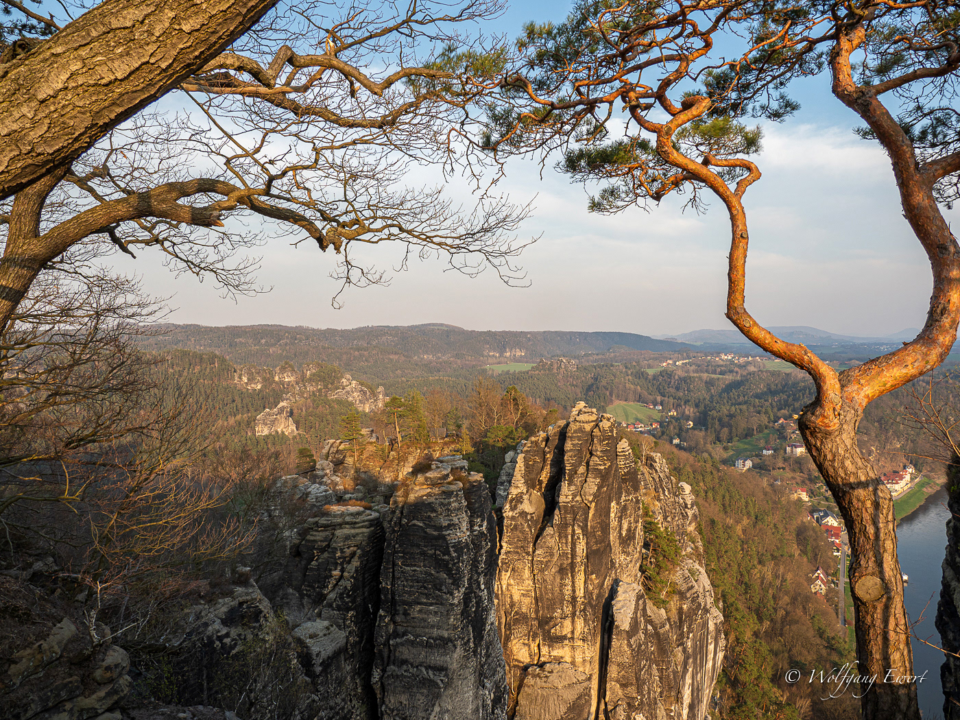 Blick von der Bastei 