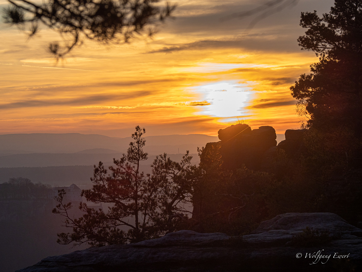Blick vom Lilienstein