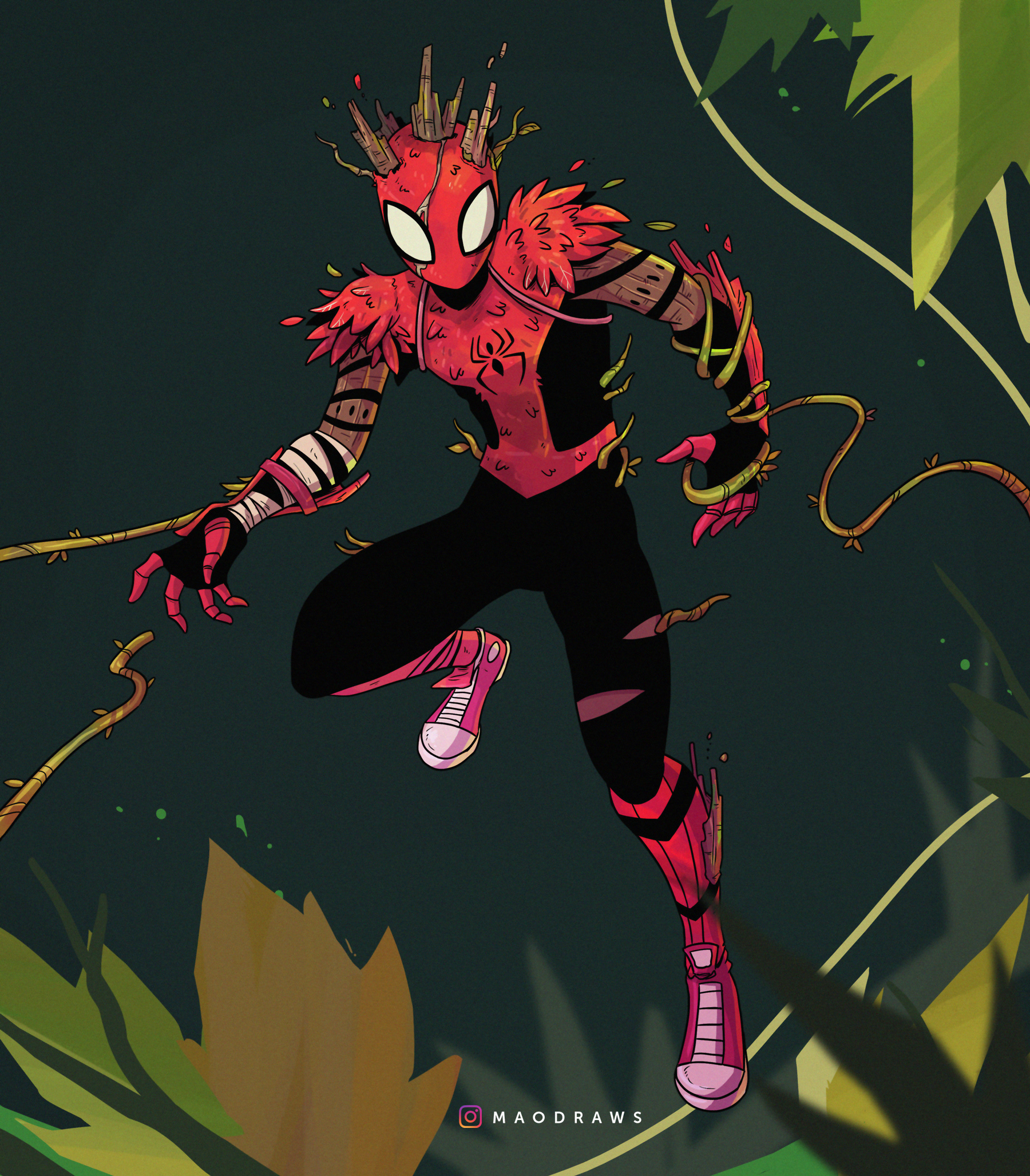 Mao Draws - Spidersona Mao