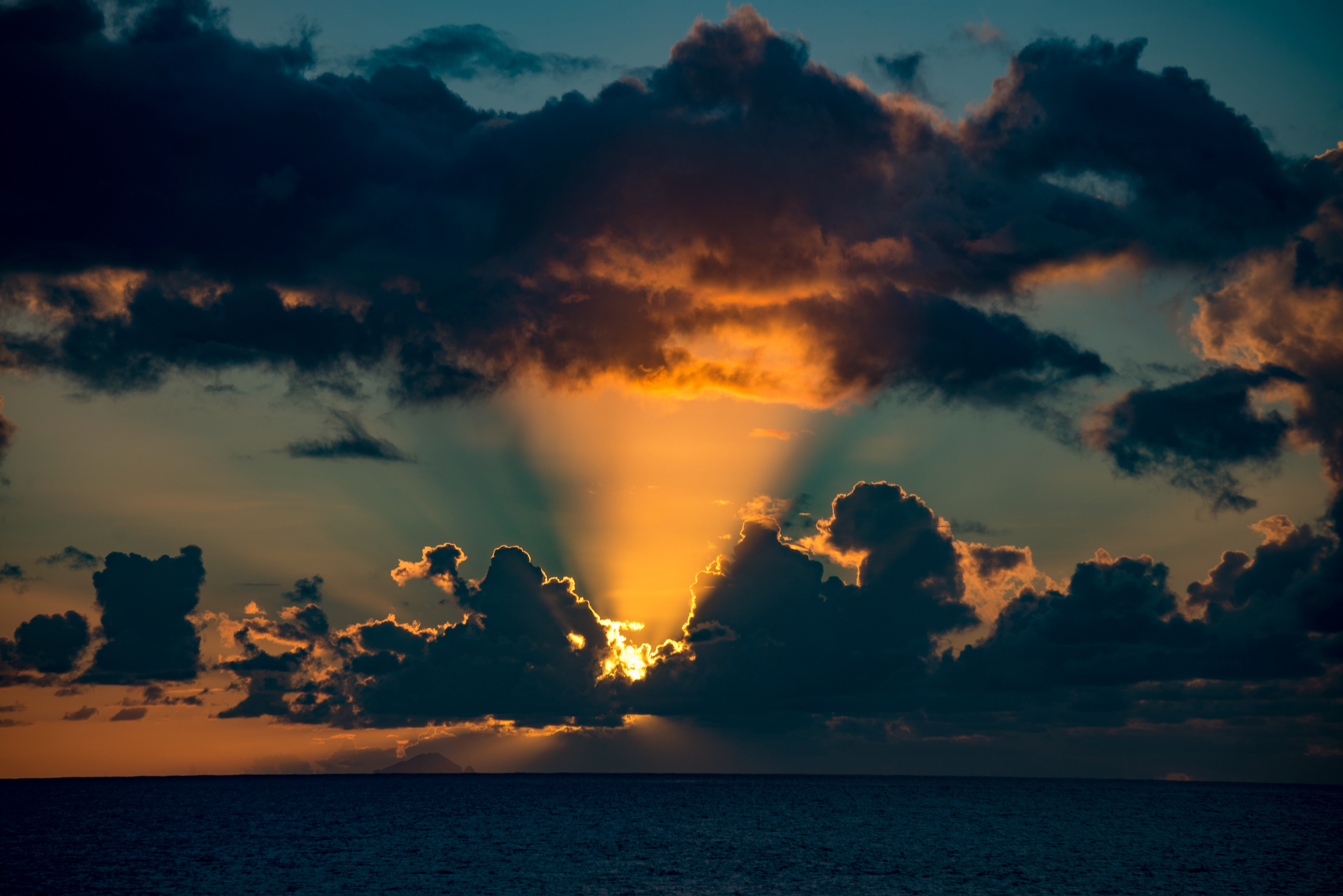 Sunset in Antigua. ©2015, Corey Sandler