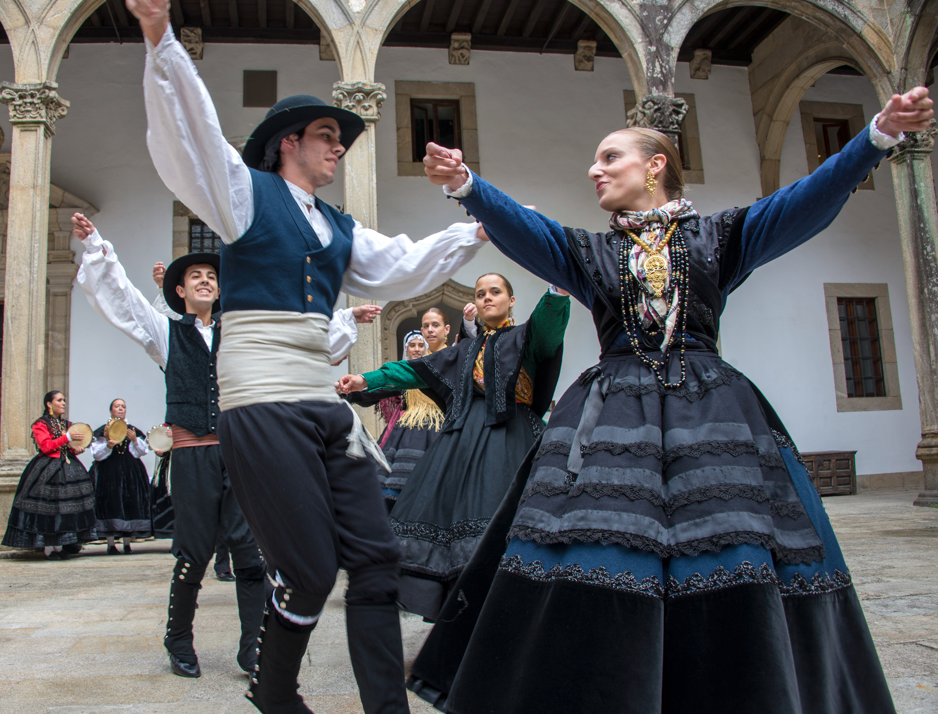 Galician Joy. Santiago de Compostella, Spain. ©2015, Corey Sandler