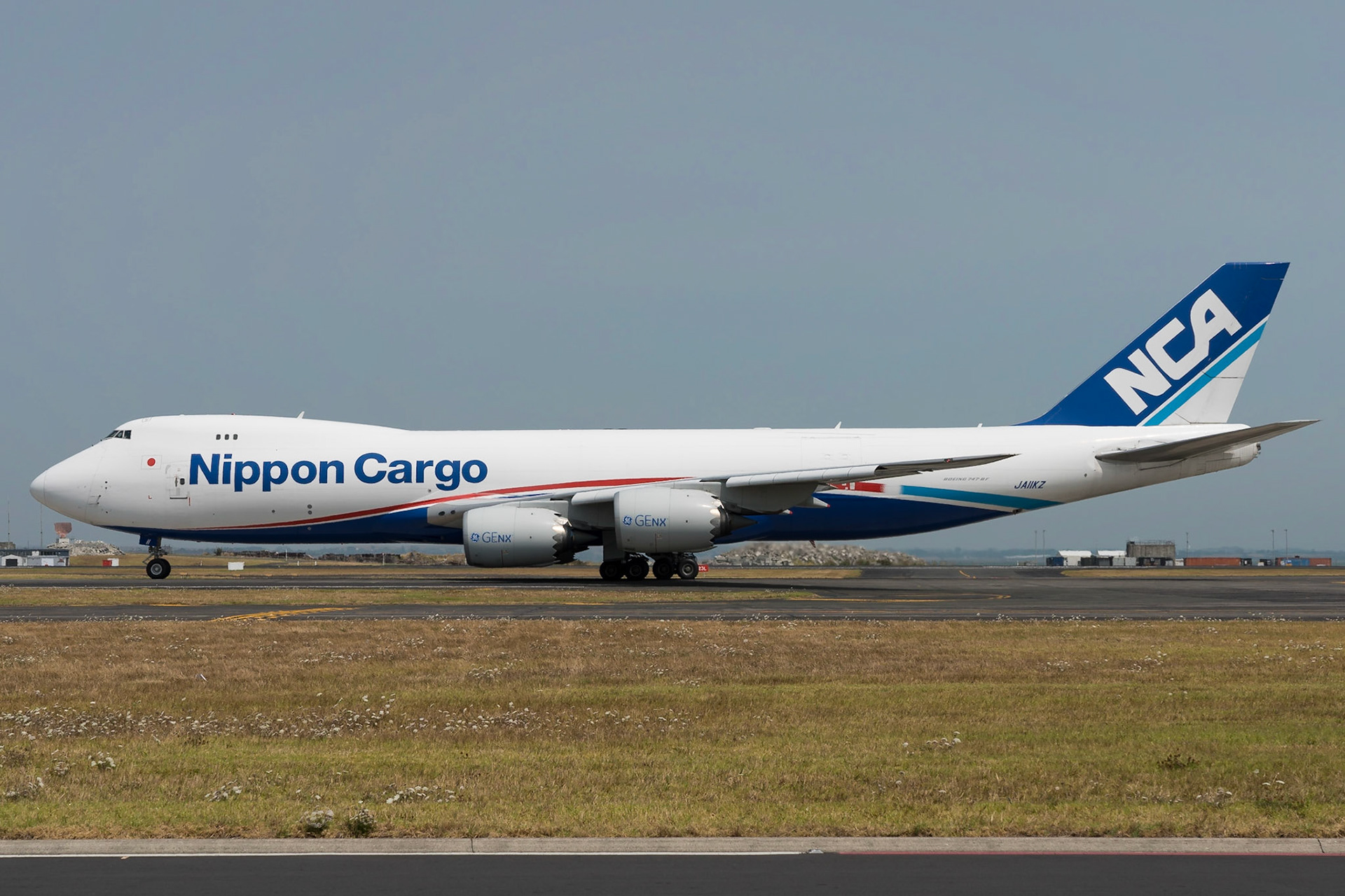 NCA Boeing 747-8F JA11KZ in Auckland.