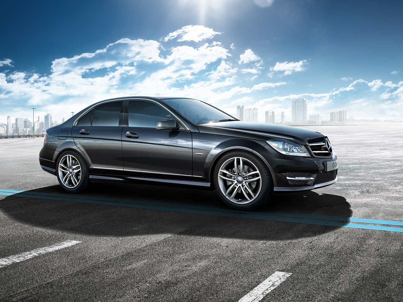 D50 postproduction - Mercedes-Benz C-Class China