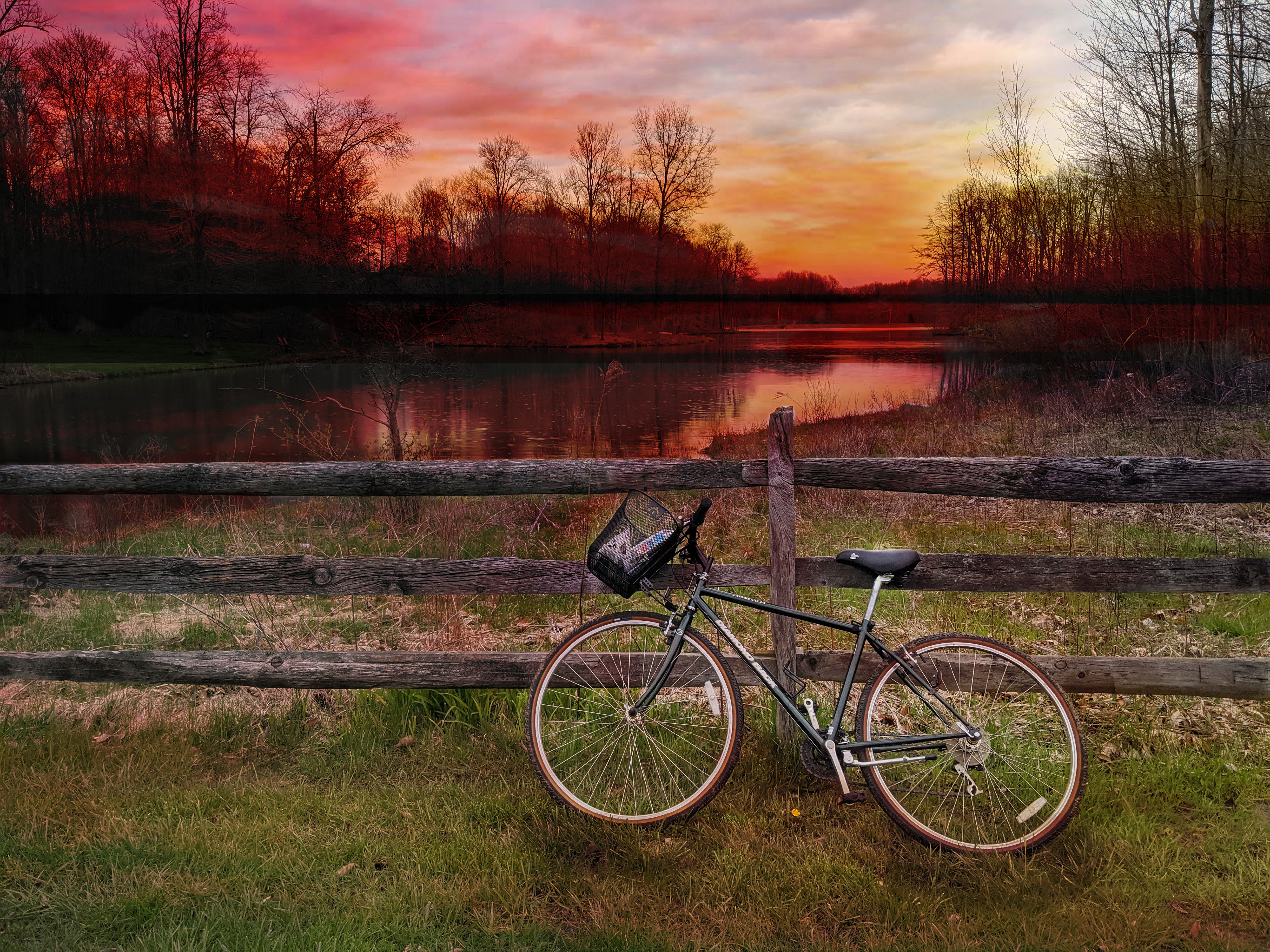 Meghan Bhanoo, Sunset Ride, Photography, Gilmour Academy High School, Educator: Mark Most, Grade 11,  Honorable Mention