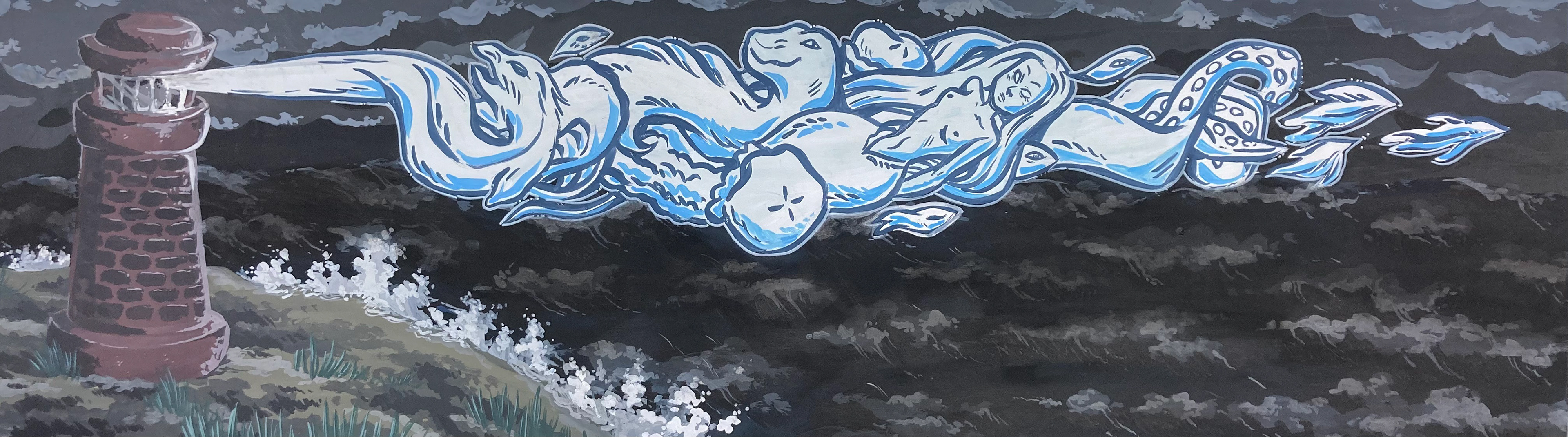 Lily Winans, Life in Light, Drawing & Illustration, Chagrin Falls High School, Educator: Jill Eisert, Grade 12,  Honorable Mention