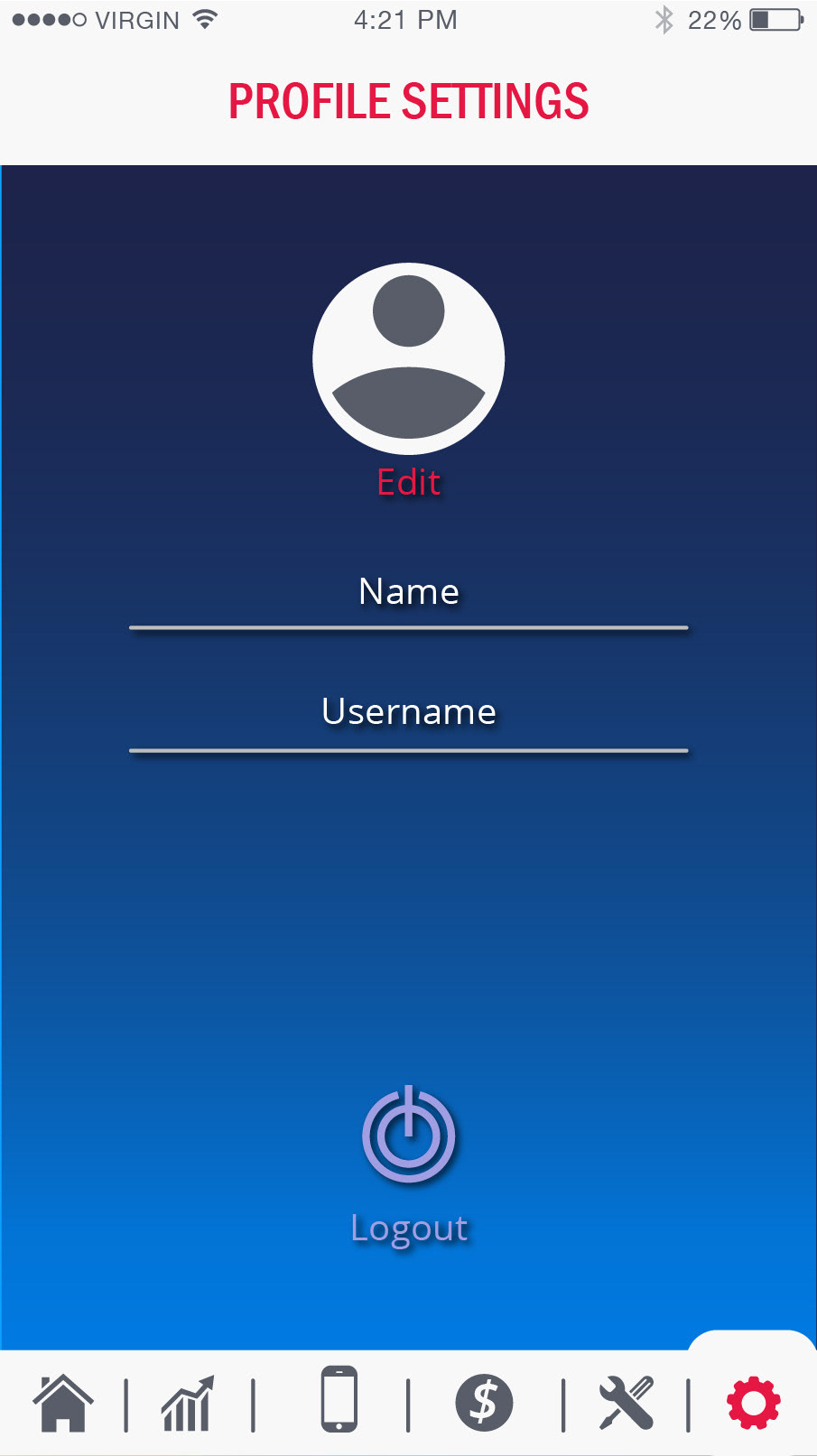 Profile Settings