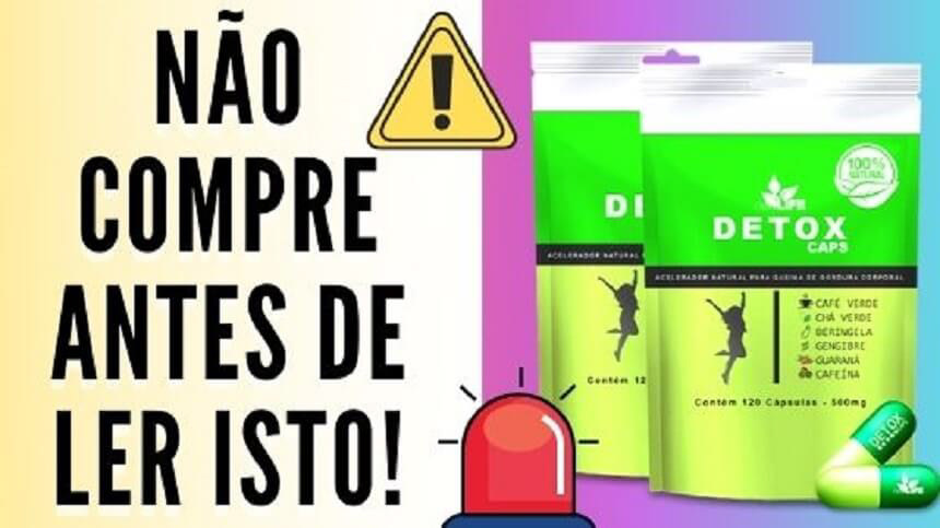 Detox caps funciona de verdade - resenha completa sobre o emagrecedor natural