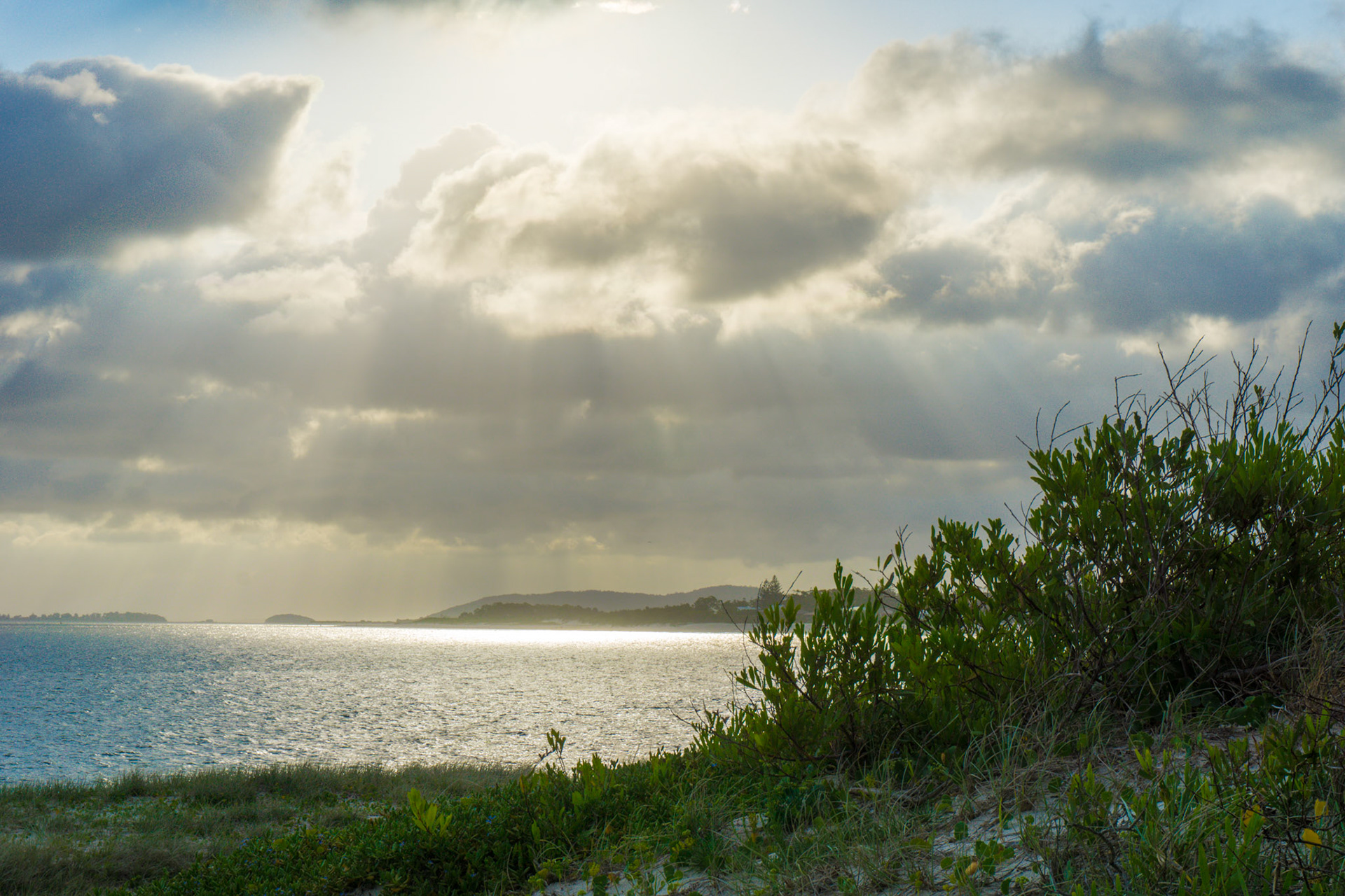 Fin d'aprem à Hawks Nest.