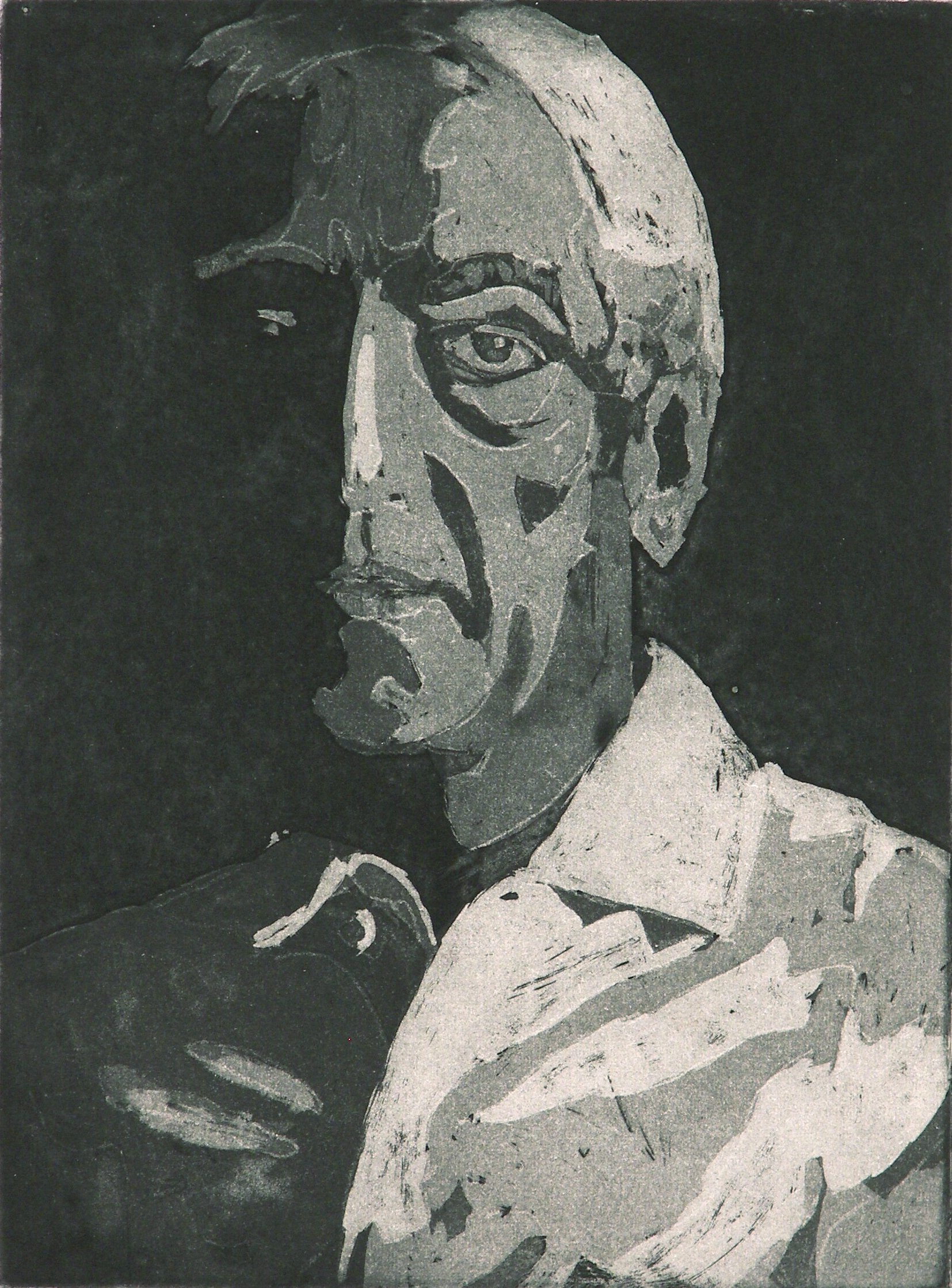 'Krishnamurti' - Aquatint, 2009