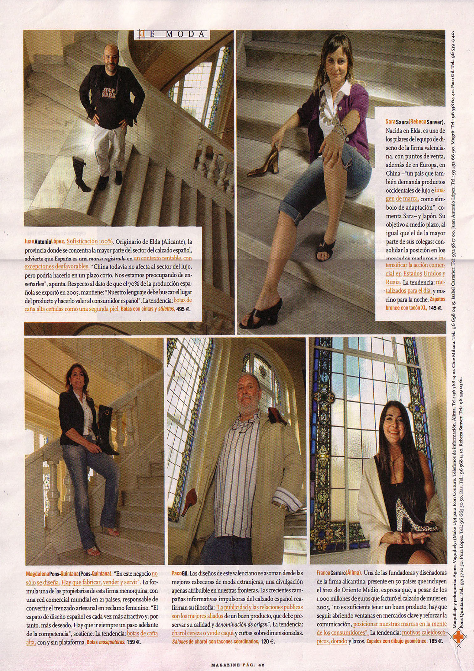 MAGAZINE EL MUNDO, September 2006