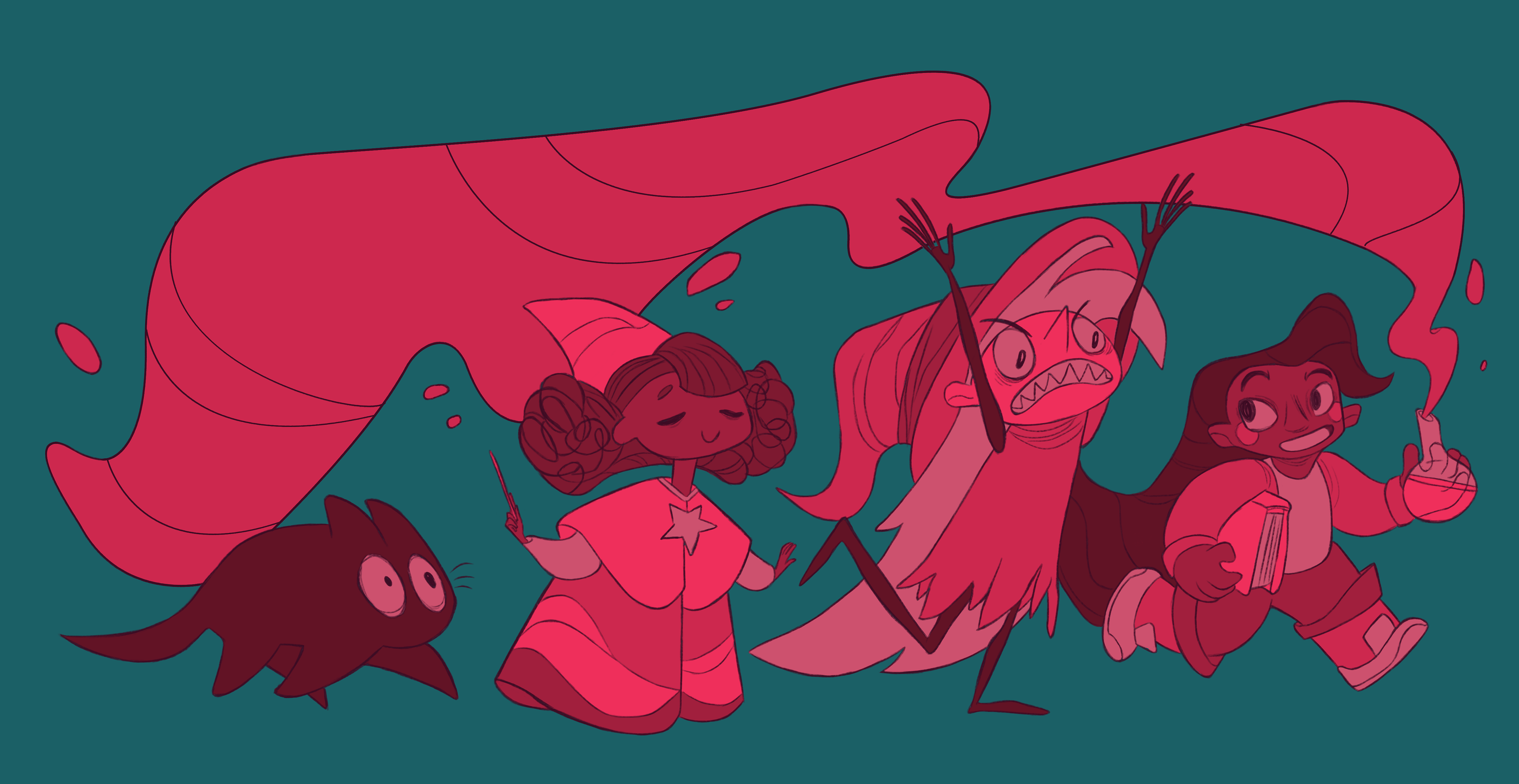 "Witches on the Move" - Witch Girls project