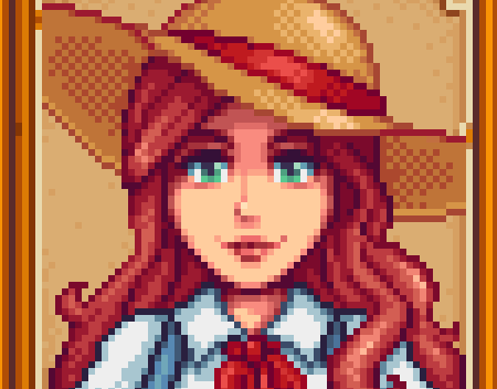 Lizalot Draws Stardew Valley Pixel Portraits