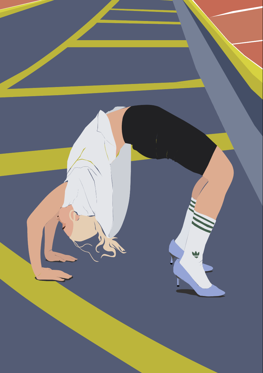 "The wheel pose" 2019