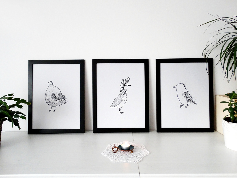 STRANGE BIRDS - posters