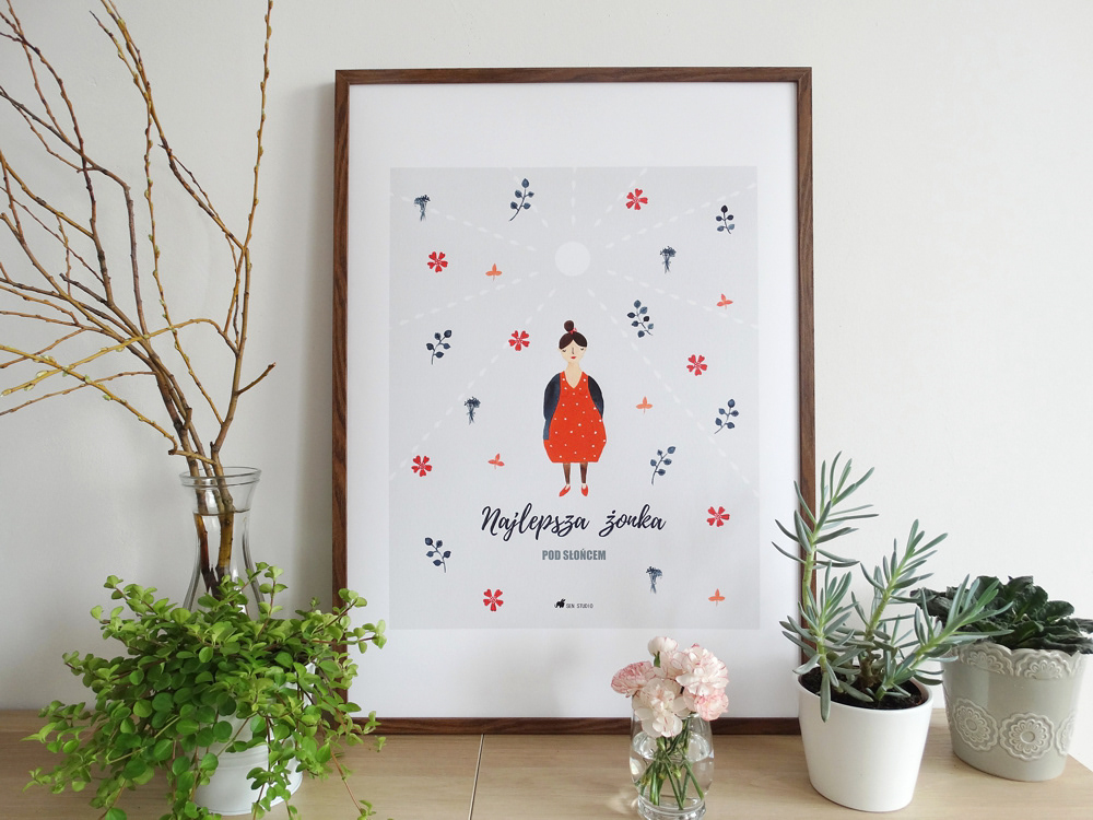 NAJLEPSZA ŻONKA - poster