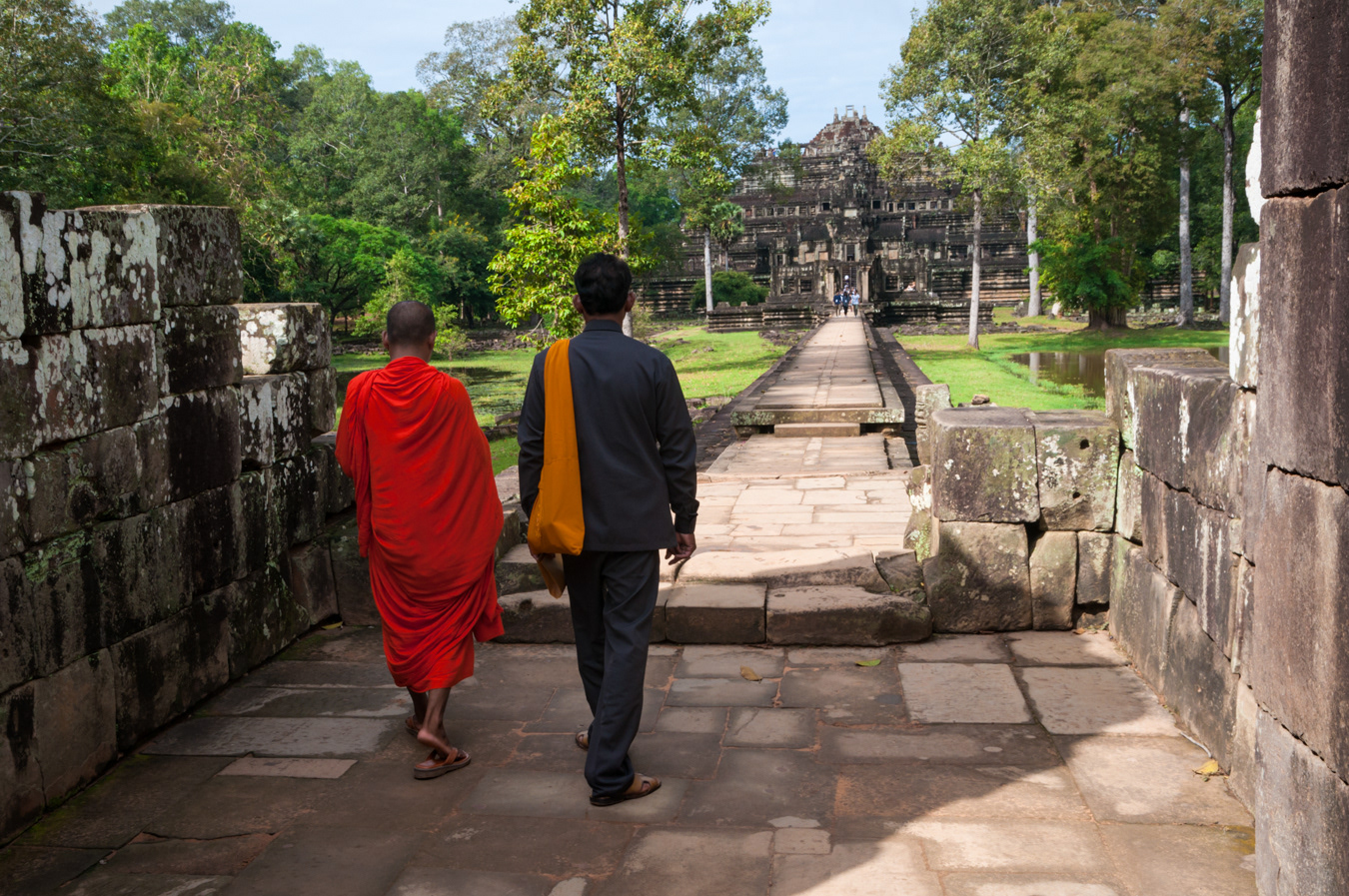 Entrance to Baphuon Temple, Angkor Thom