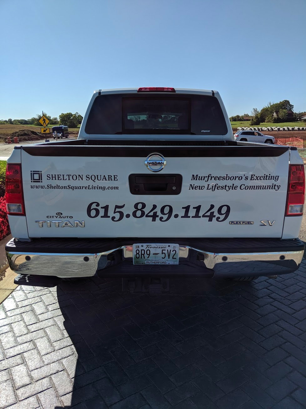 Truck Wrap Back