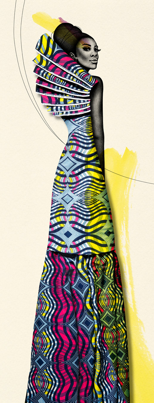 Vlisco Delicate Shades @ Anneke Krull