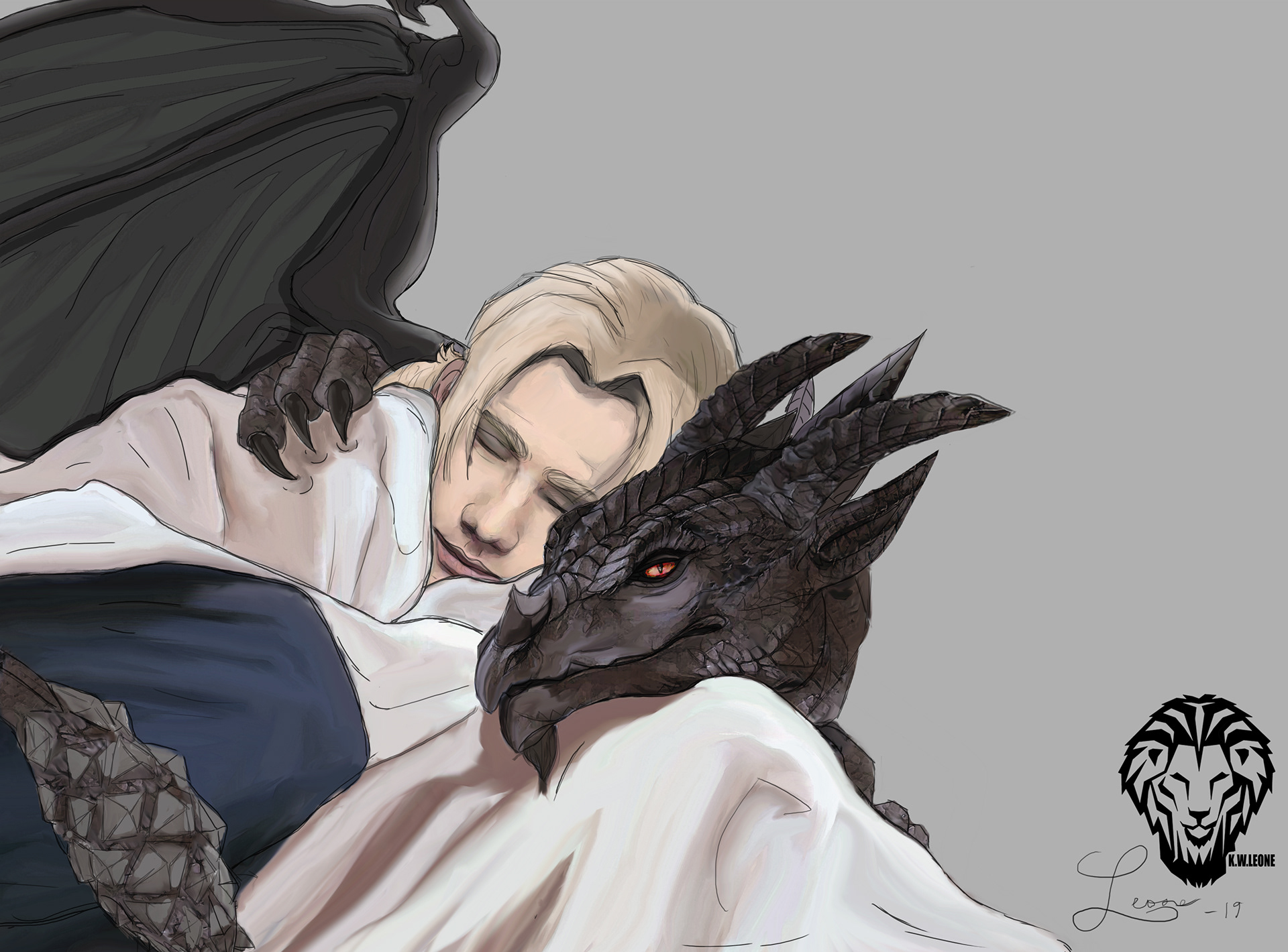 Андуин и черный дракон