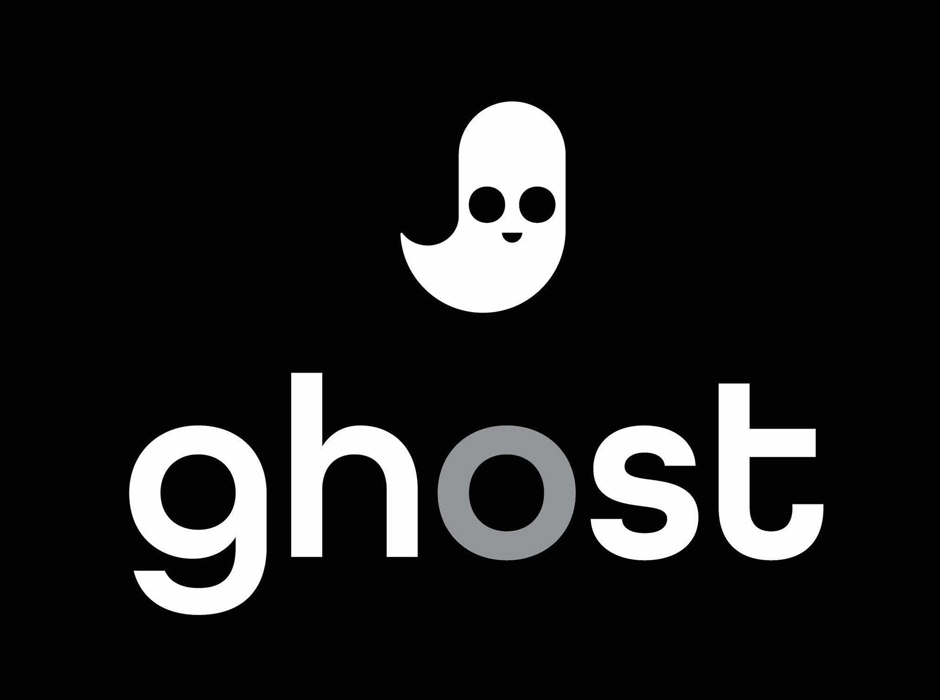 Reversed Logo Design for Ghost
