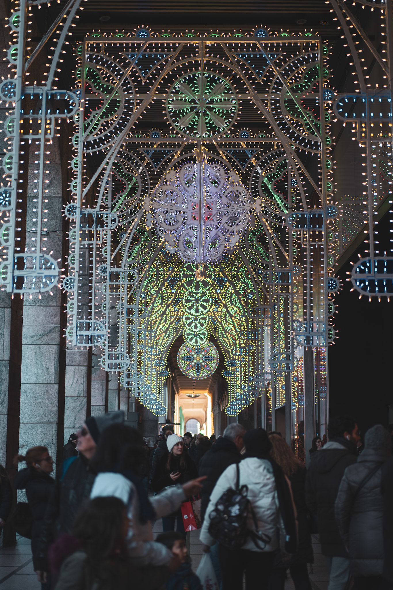 Luminarie della Rinascente