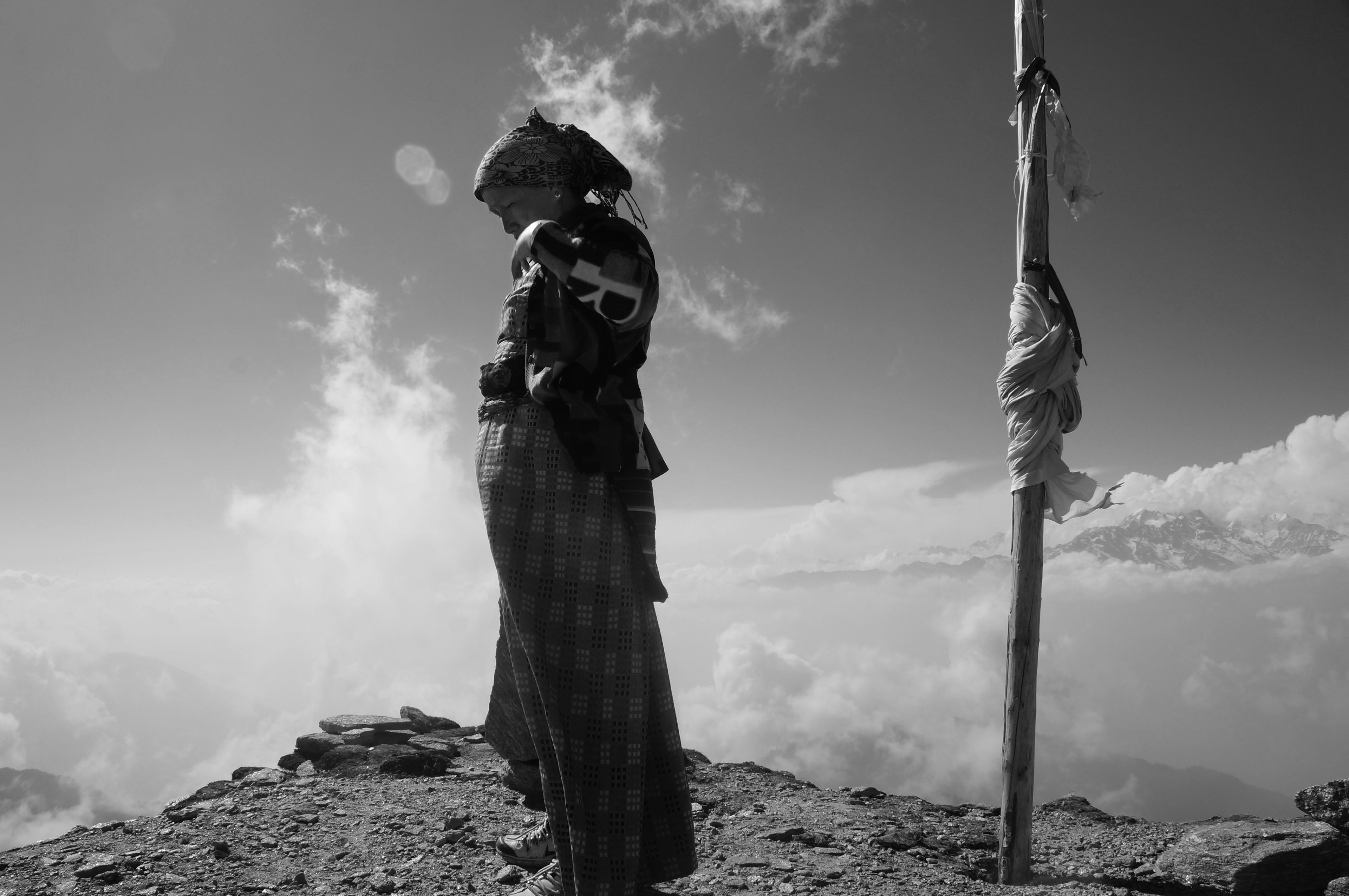 Neima at Gosaikunda Pass
