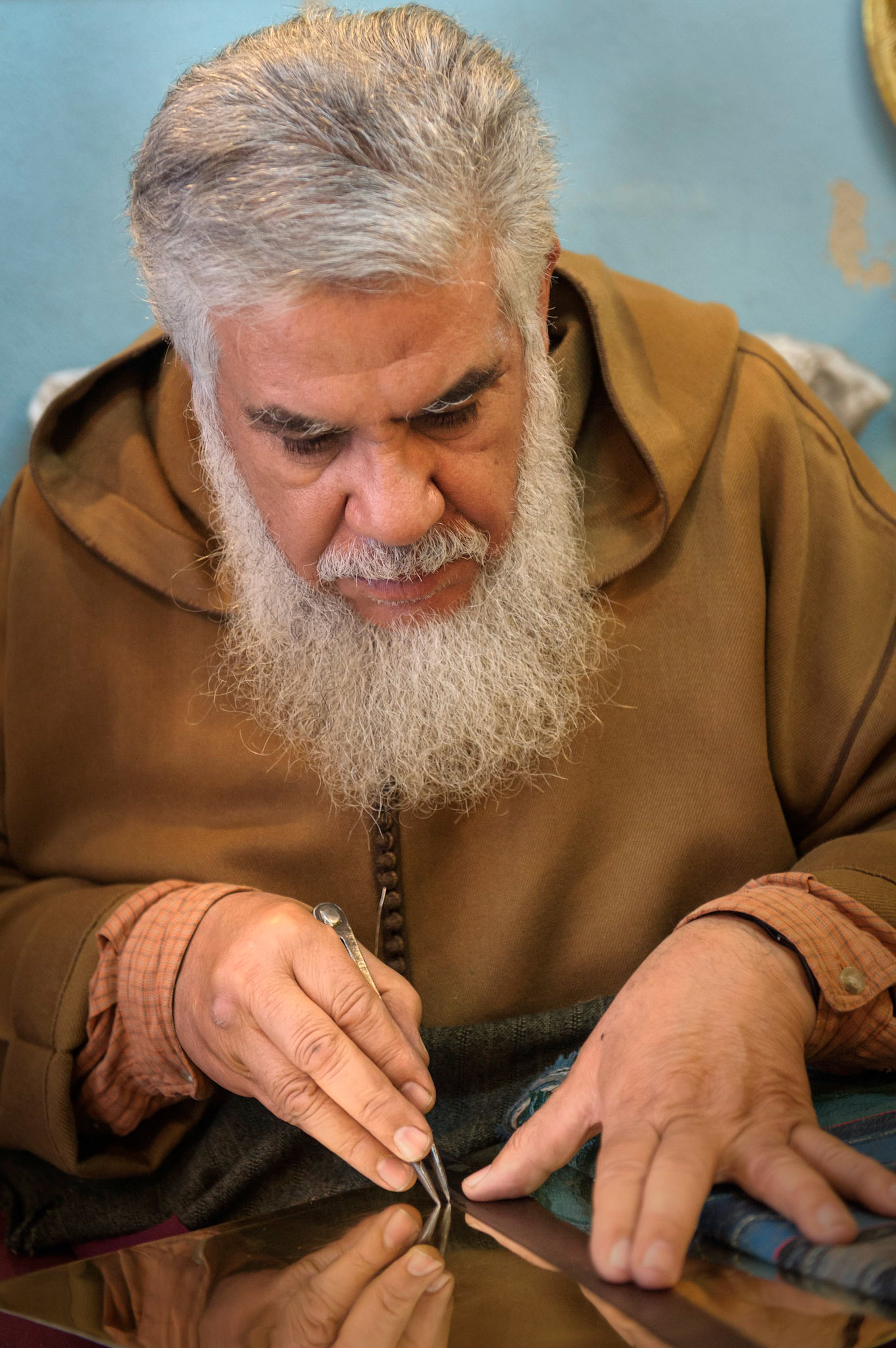 Brass Worker - Marrakech, Morocco