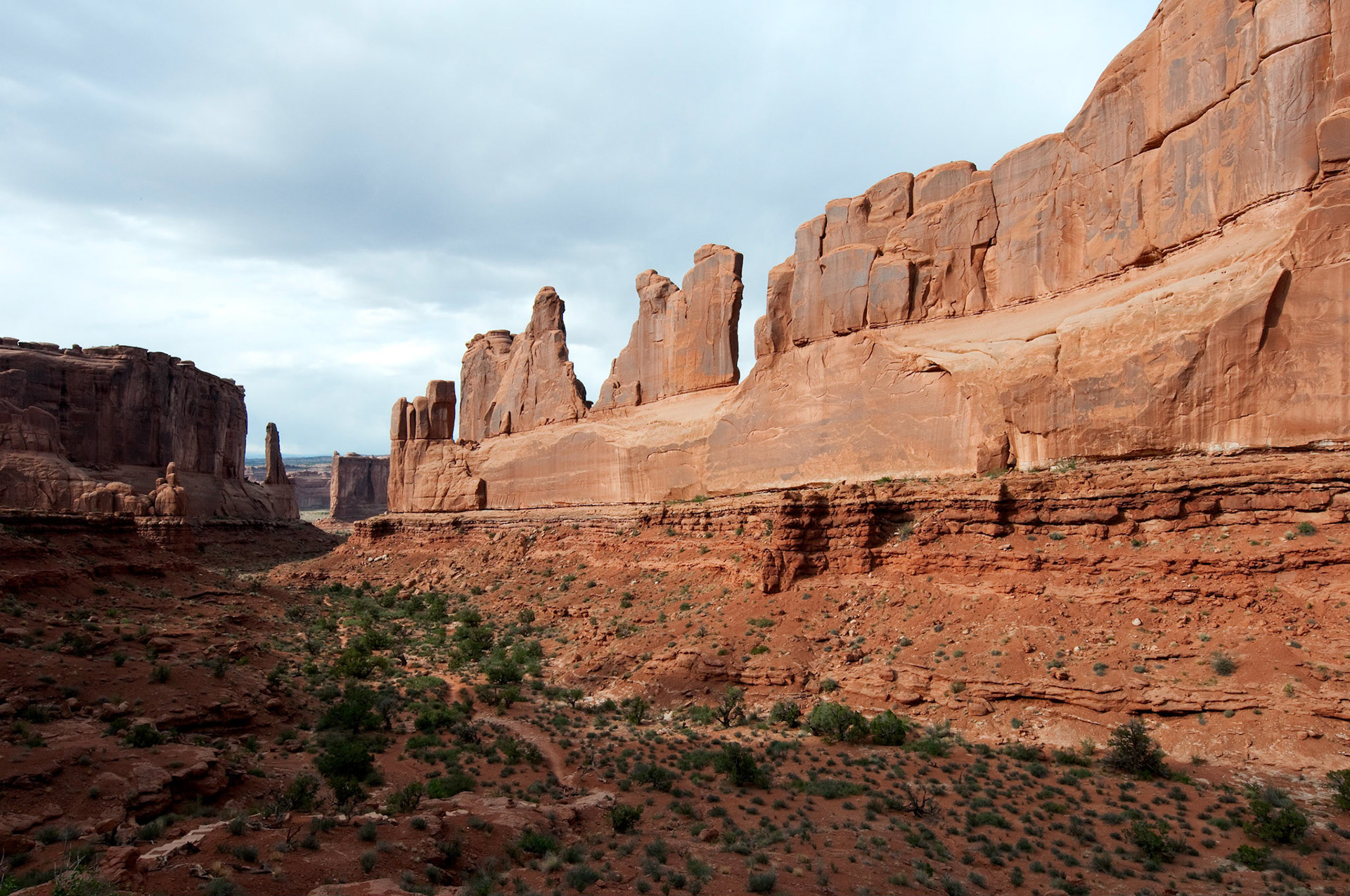 Park Avenue - Arches National Park, Utah