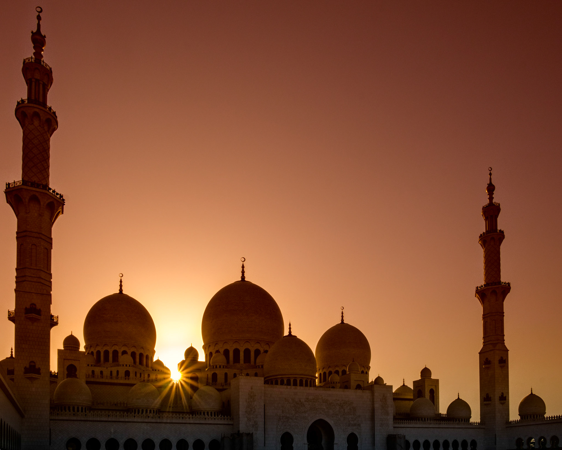 Last Sun - Sheikh Zayed Mosque, Abu Dhabi, UAE