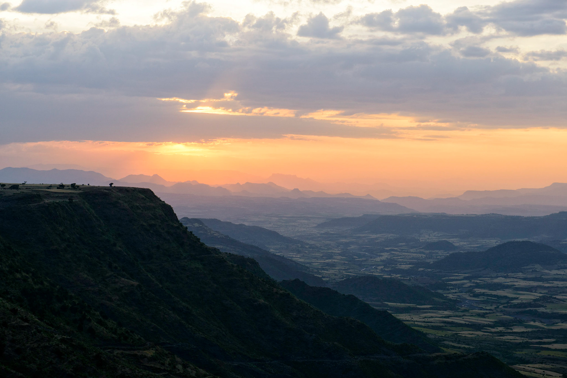Sunset Lalibella, Ethiopia