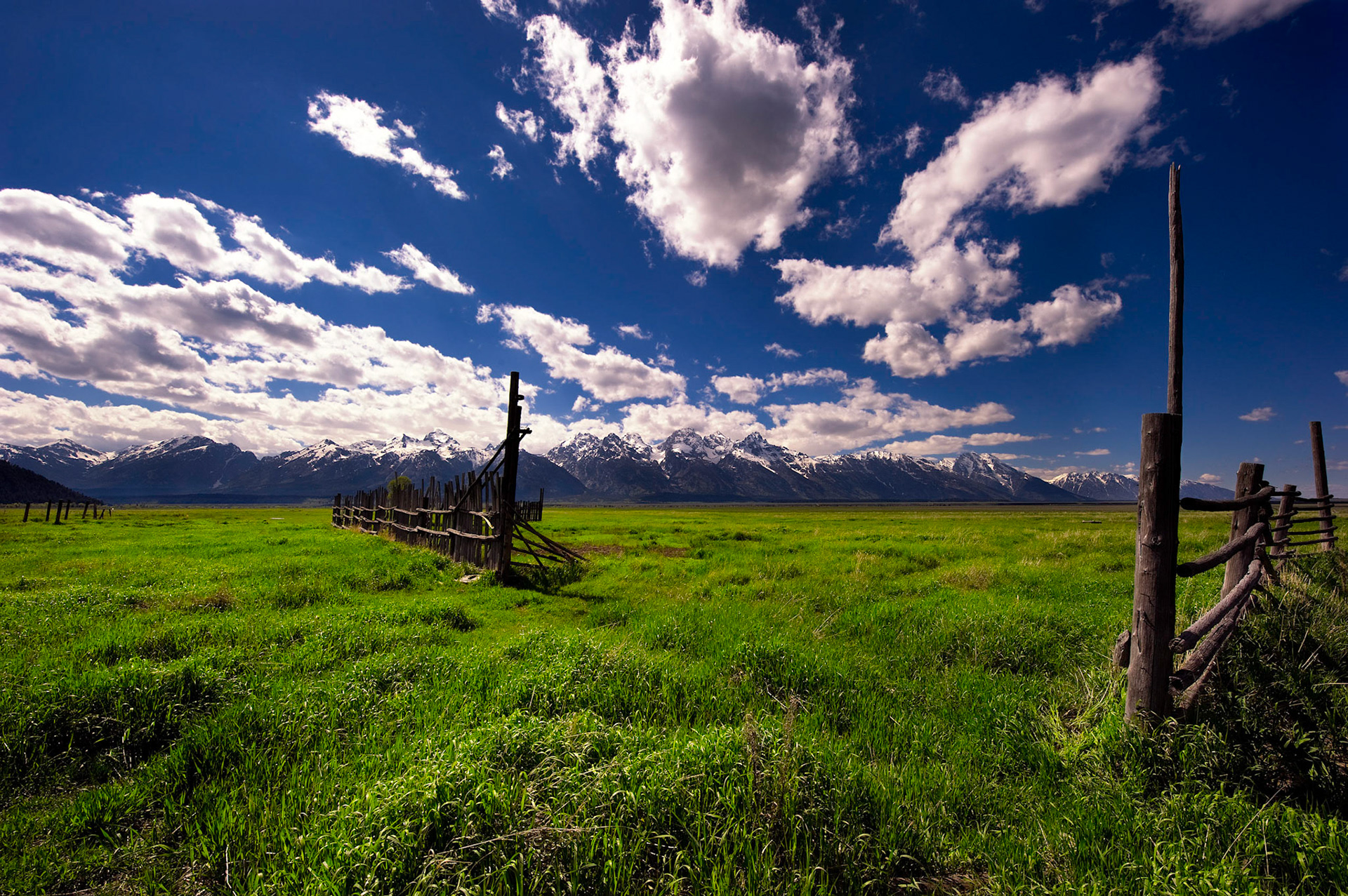 Mormon Row Corral - Grand Tetons, Wyoming