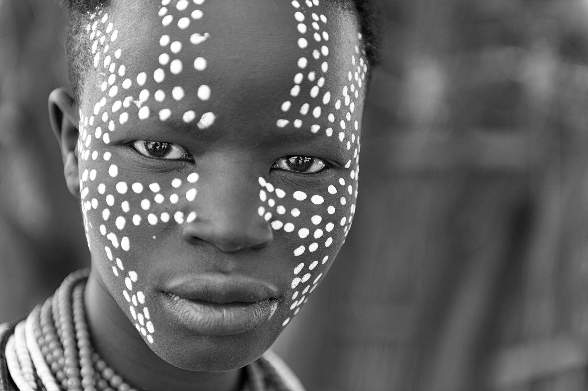 Karo Girl - Korcho Village, Ethiopia
