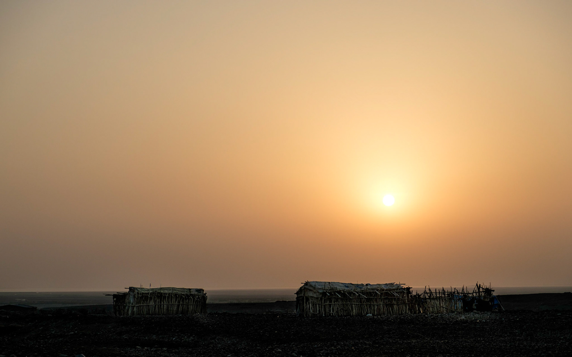 Sunrise at Hamed Ela - Danakil Depression, Ethiopia