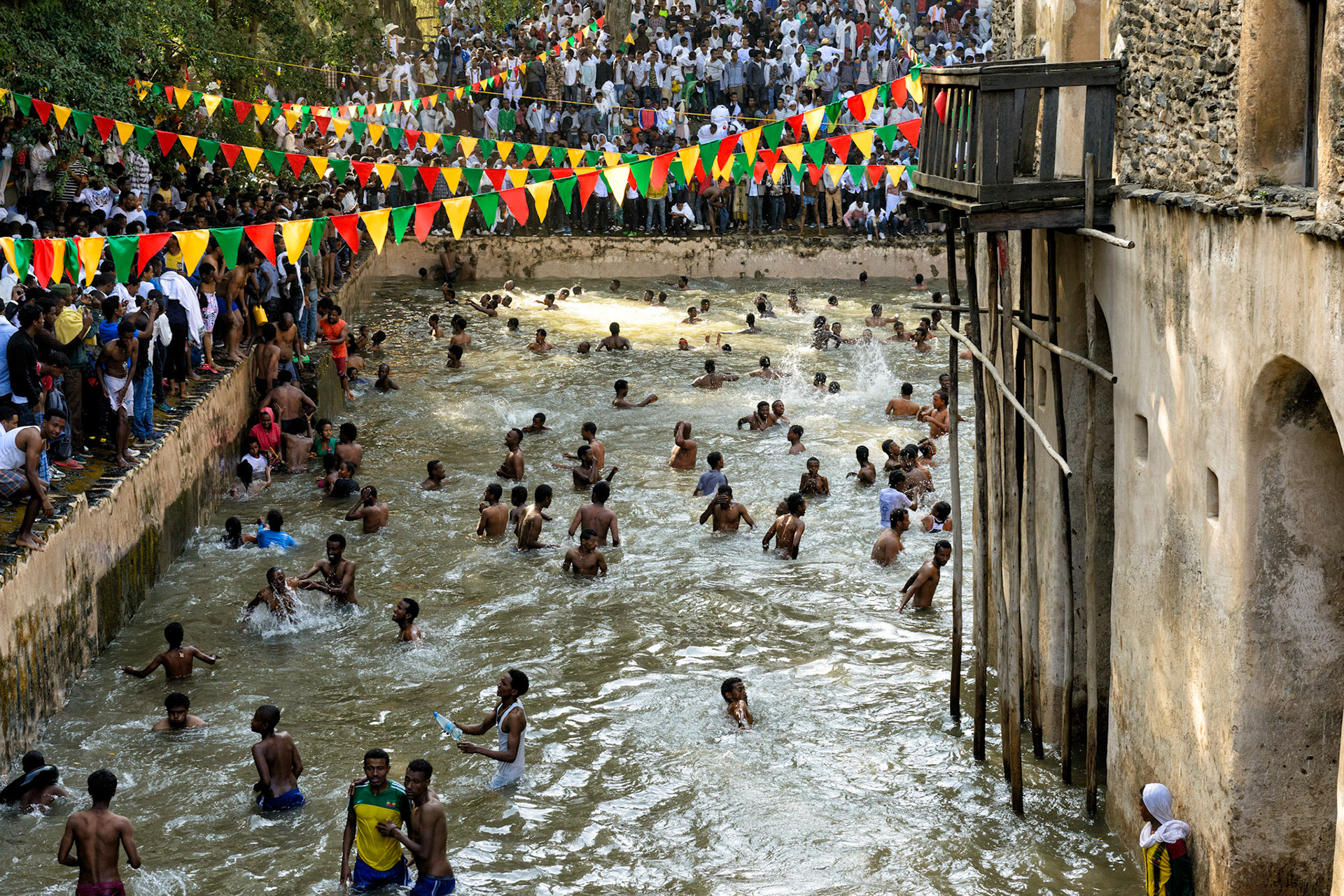 Timket Fasildes Bath 1 -  Gondar, Ethiopia