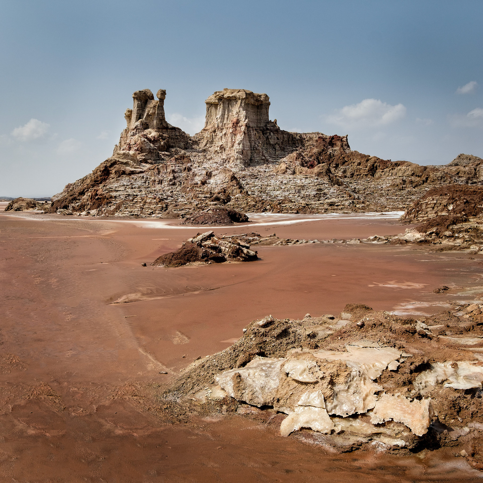 Salt and Iron - Lake Asale, Danakil Depression, Ethiopia
