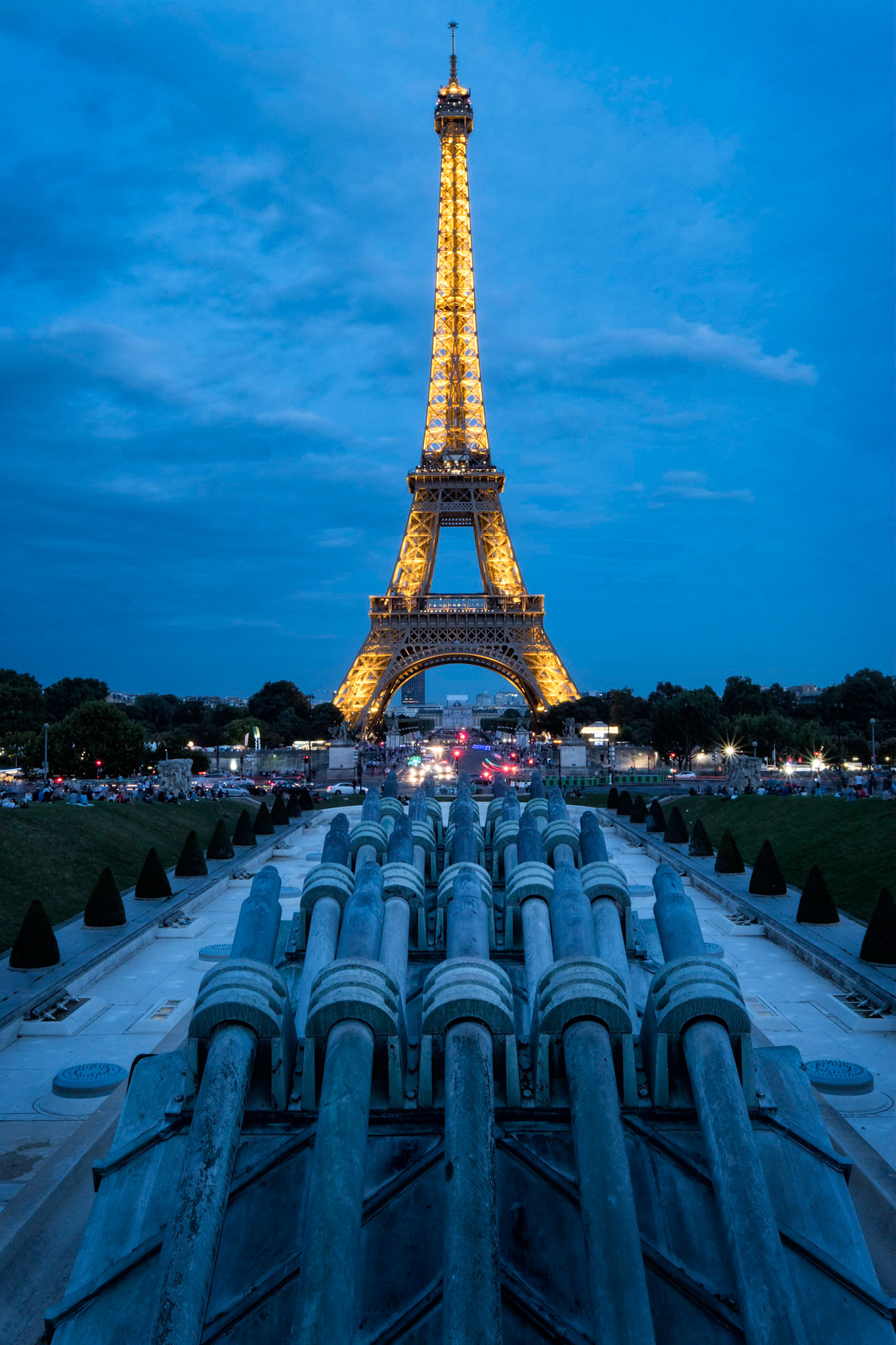 Eiffel Tower - Jardins du Trocadero, Paris, France