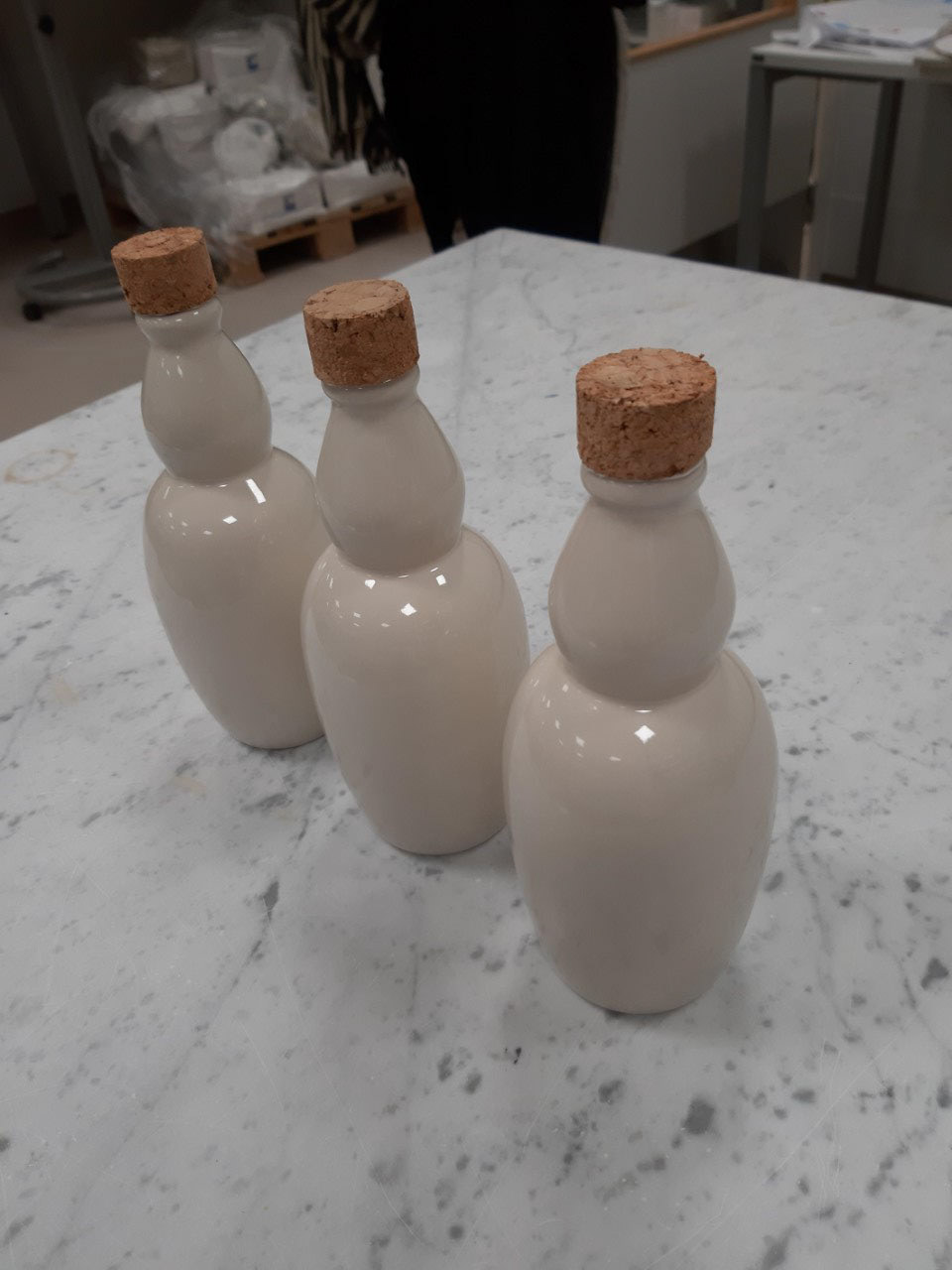 Ceramic bottles