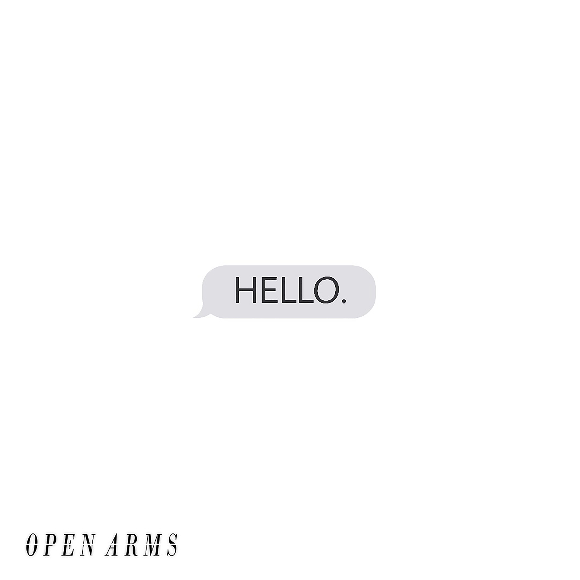 Thomas Andrews - Making Open Arms Hello Album Cover Design