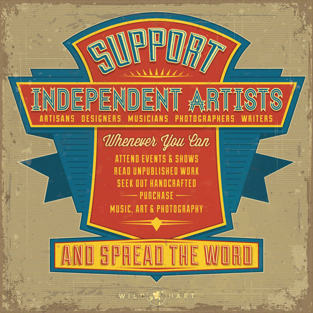 "Independent" Typography Poster Design by Dean