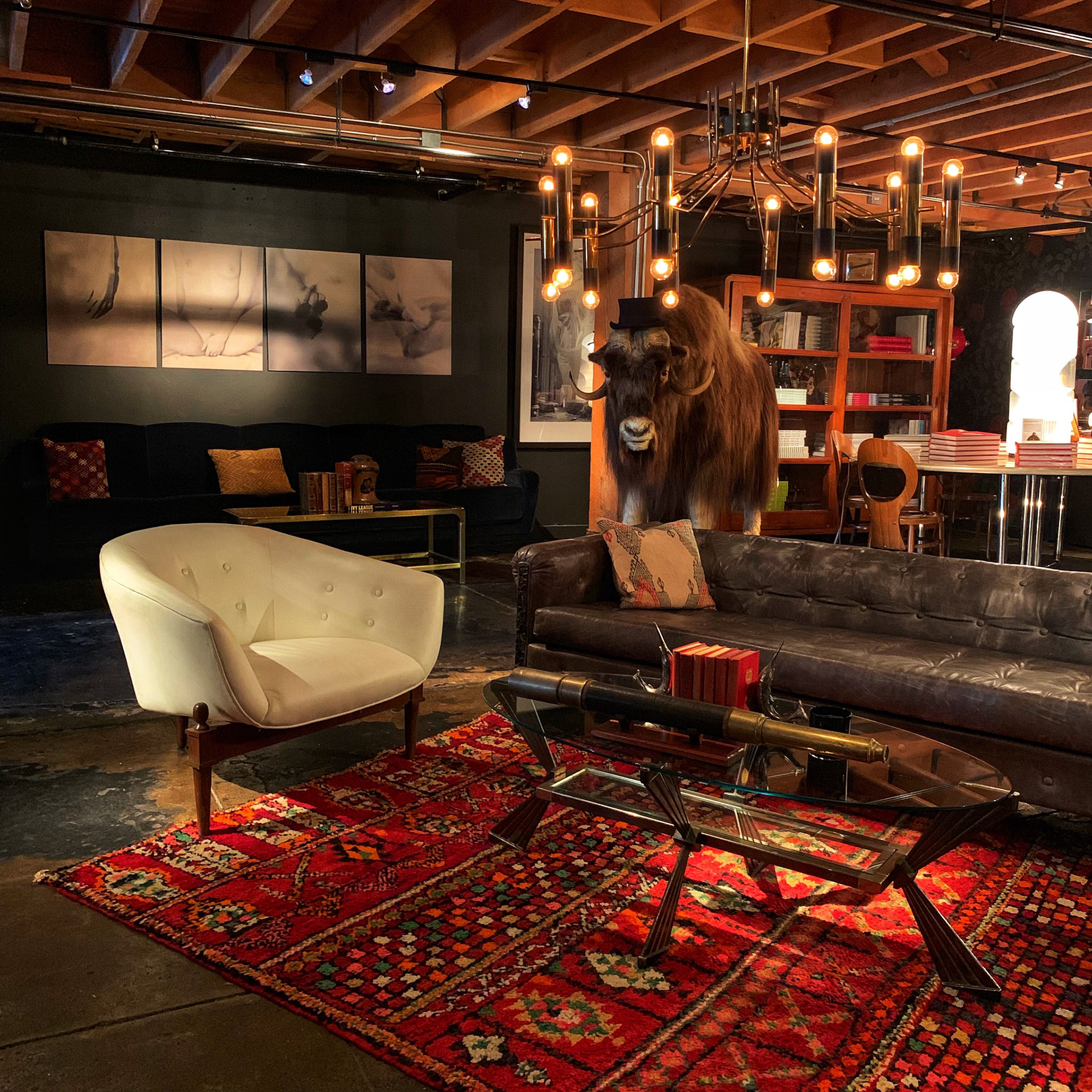 Interior Designer Ken Fulk's showroom.