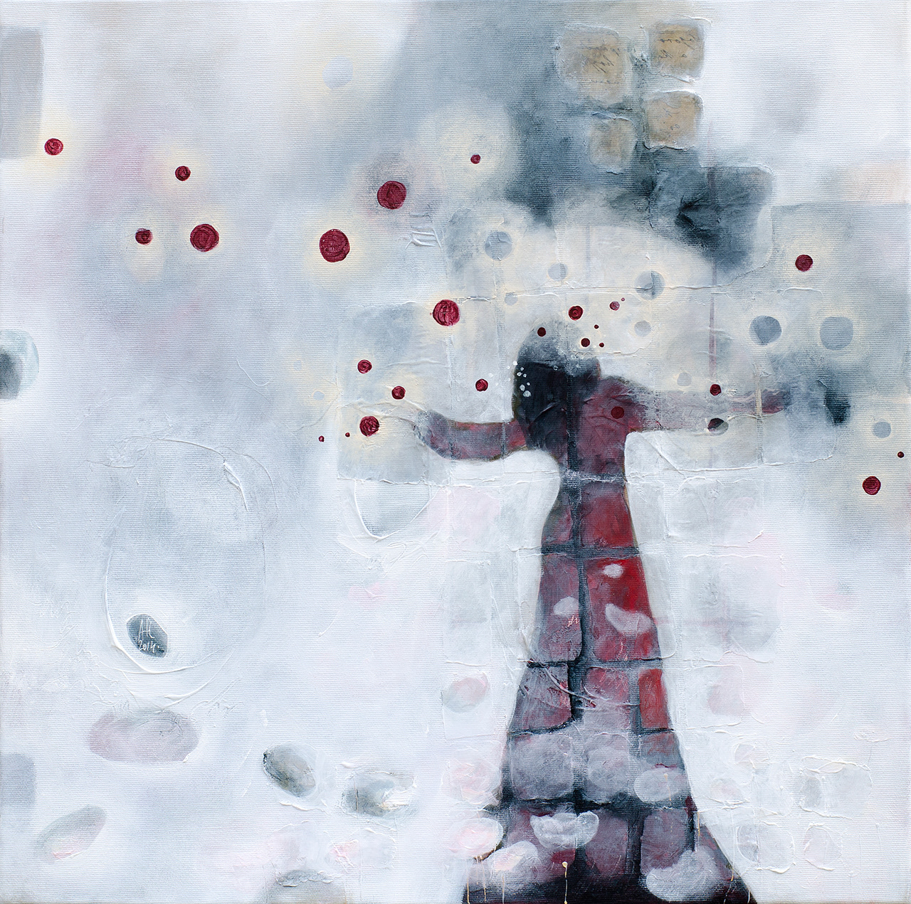 "Winter" 2014 50cm/50cm acrylic/canvas