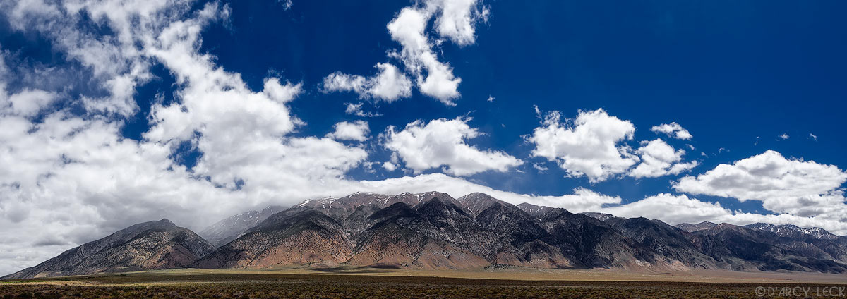 Late Spring squalls around Boundary Peak and the White Mountains, California