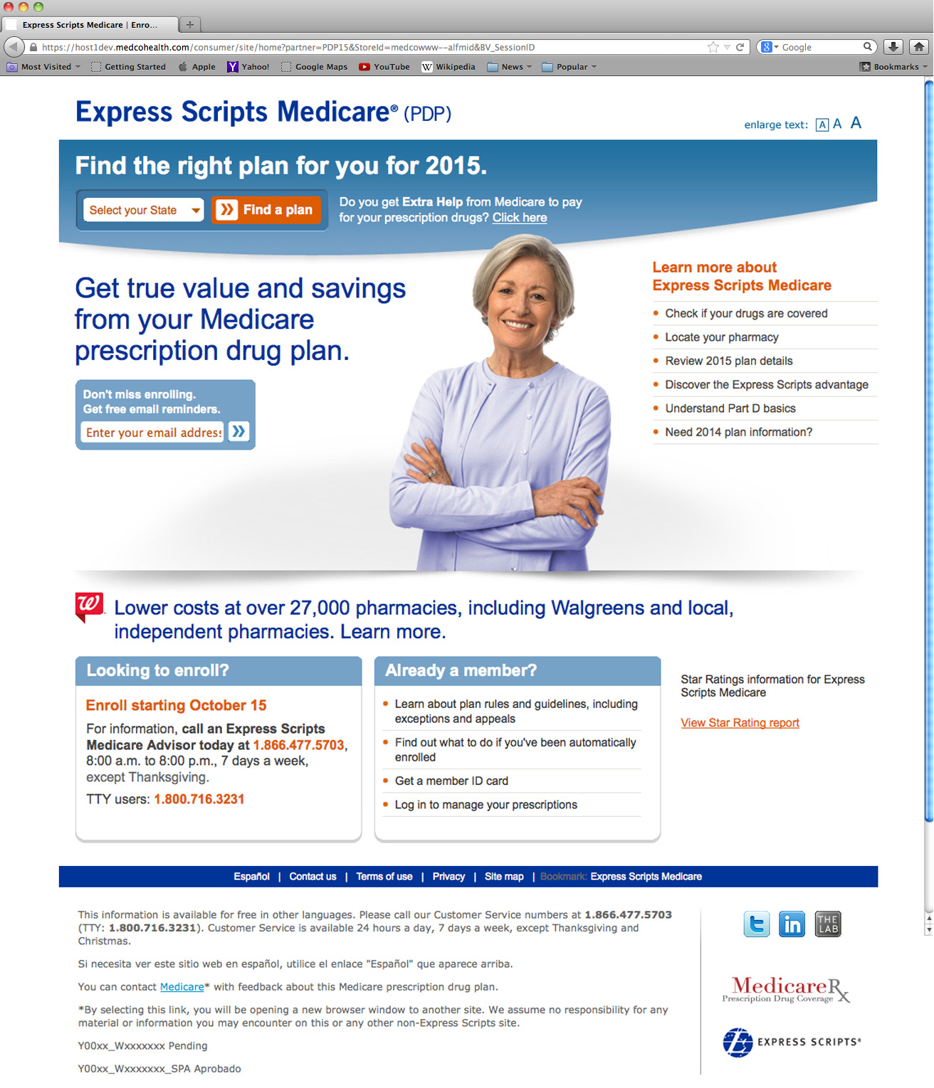 JOHN BARRACHINA Express Scripts Medicare Open Enrollment